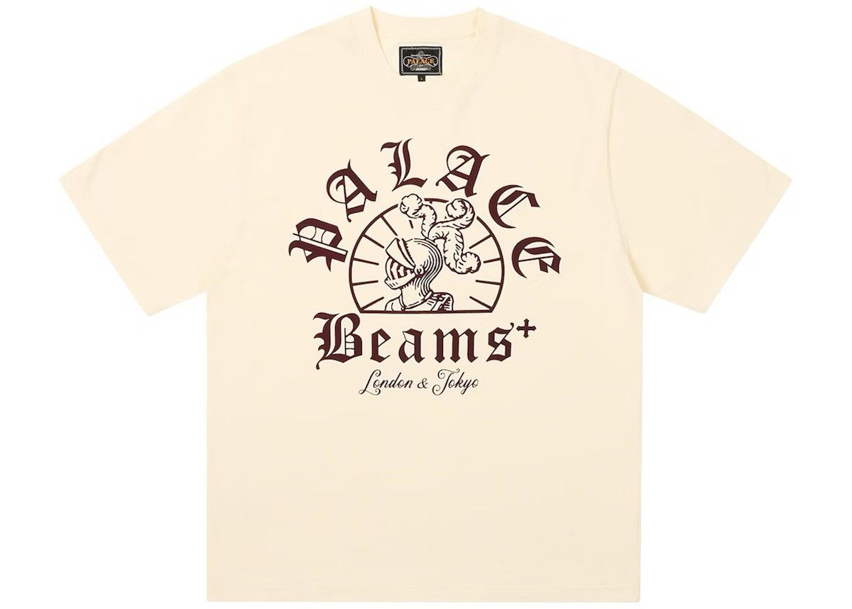Beams Plus × Palace Palace x BEAMS PLUS Tee Whisper White Size US L / EU 52-54 / 3 - 1 Thumbnail