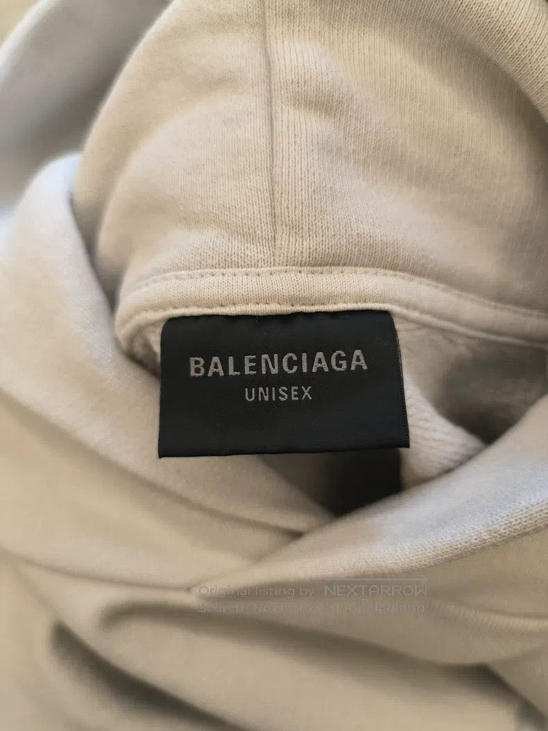 Balenciaga Balenciaga Hooded Long Sleeve Sweatshirt Size US M / EU 48-50 / 2 - 5 Thumbnail