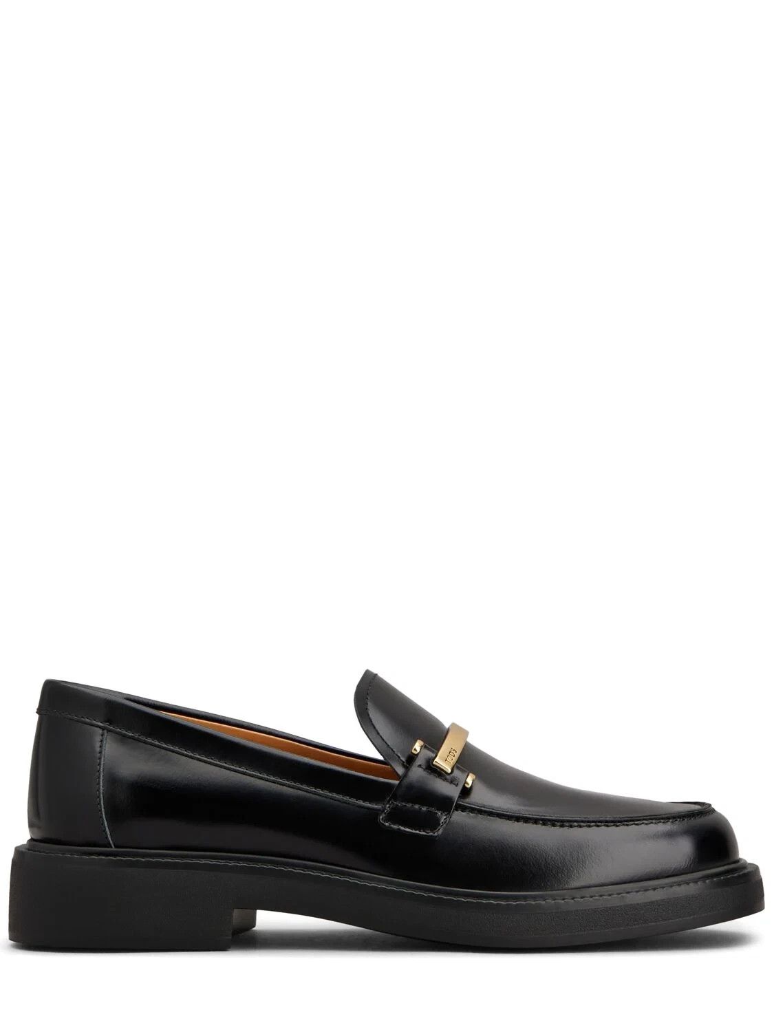 Tod's TOD'S Black Leather Loafers New Size US 11 / IT 41 - 1 Thumbnail