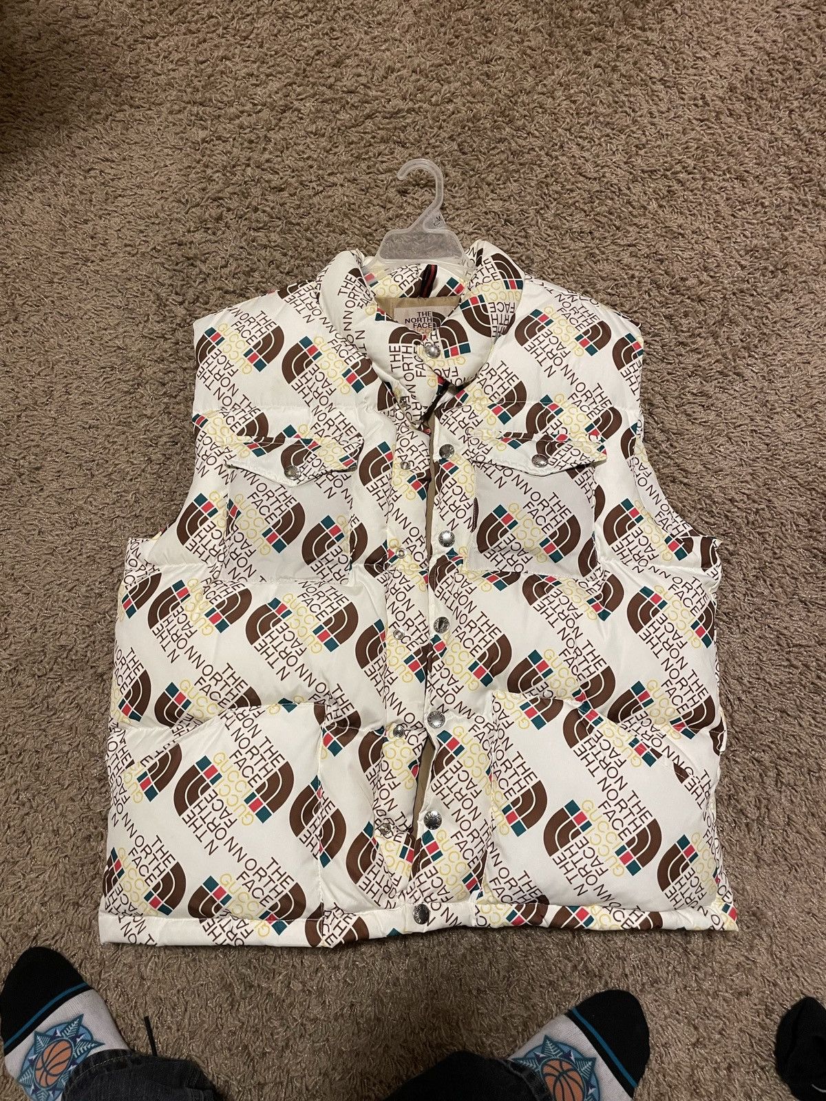 Gucci × The North Face Gucci x the north face puffer vest Size US XL / EU 56 / 4 - 6 Thumbnail