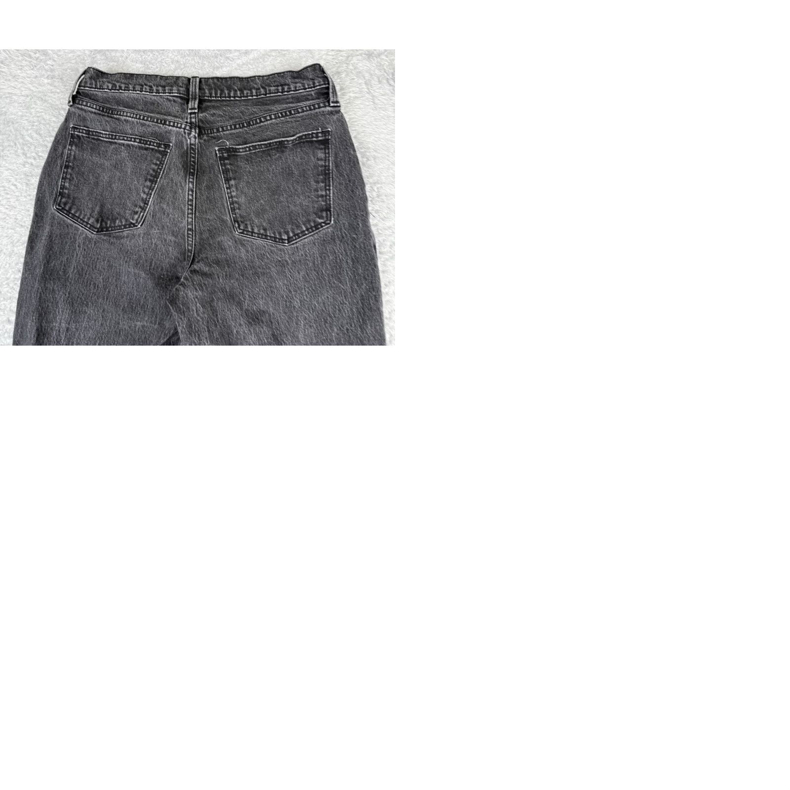 Vintage Universal Thread Jeans Womens 8 Black Denim Bootcut 28x30 Mid Rise Cotton 5-Pocket Zipper Button Regular Inseam 30in Mens? Size 30" / US 8 / IT 44 - 10 Thumbnail