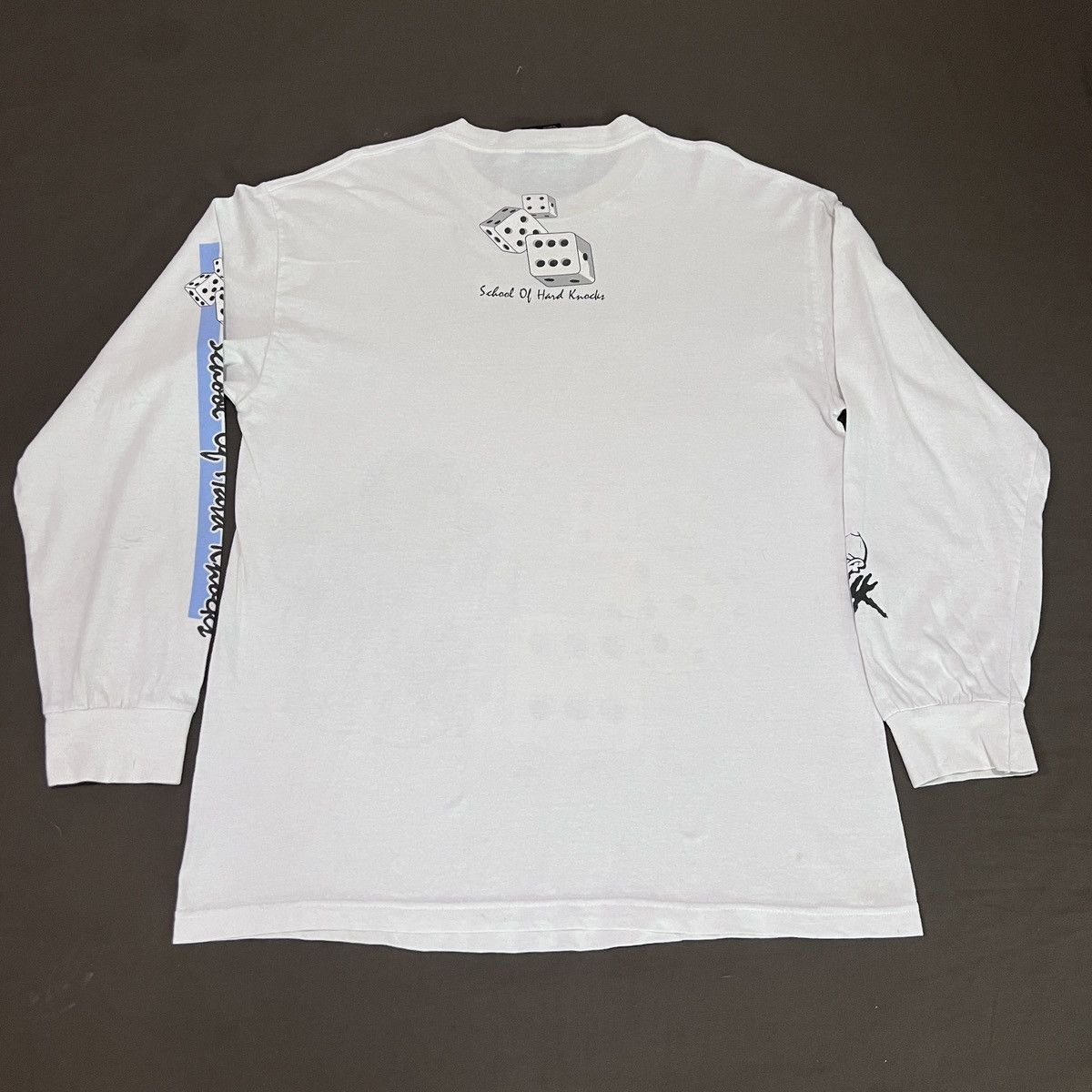 Rap Tees VintageY2K School of Hard Knocks SkateGraphic Fashion Hiphop Size US L / EU 52-54 / 3 - 11 Thumbnail