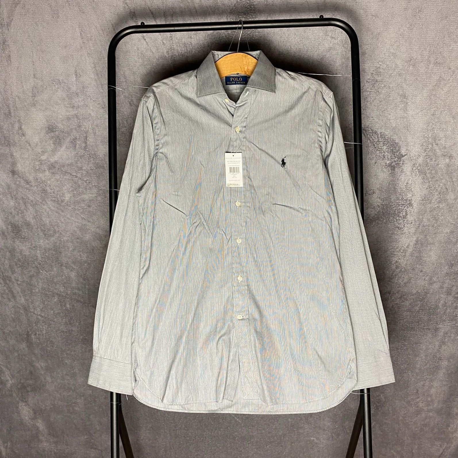 Designer × Polo Ralph Lauren × Ralph Lauren Polo Ralph Lauren shirt striped mini logo pony embriordery Size US M / EU 48-50 / 2 - 1 Thumbnail
