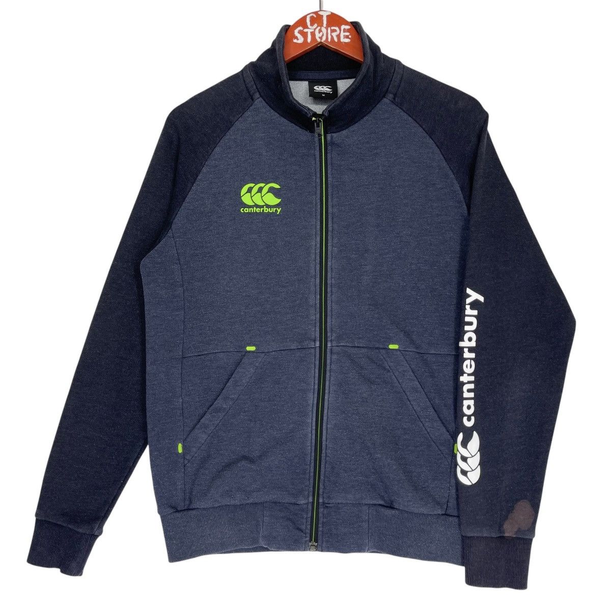 Canterburry Zipper Sweatshirt Size S/M