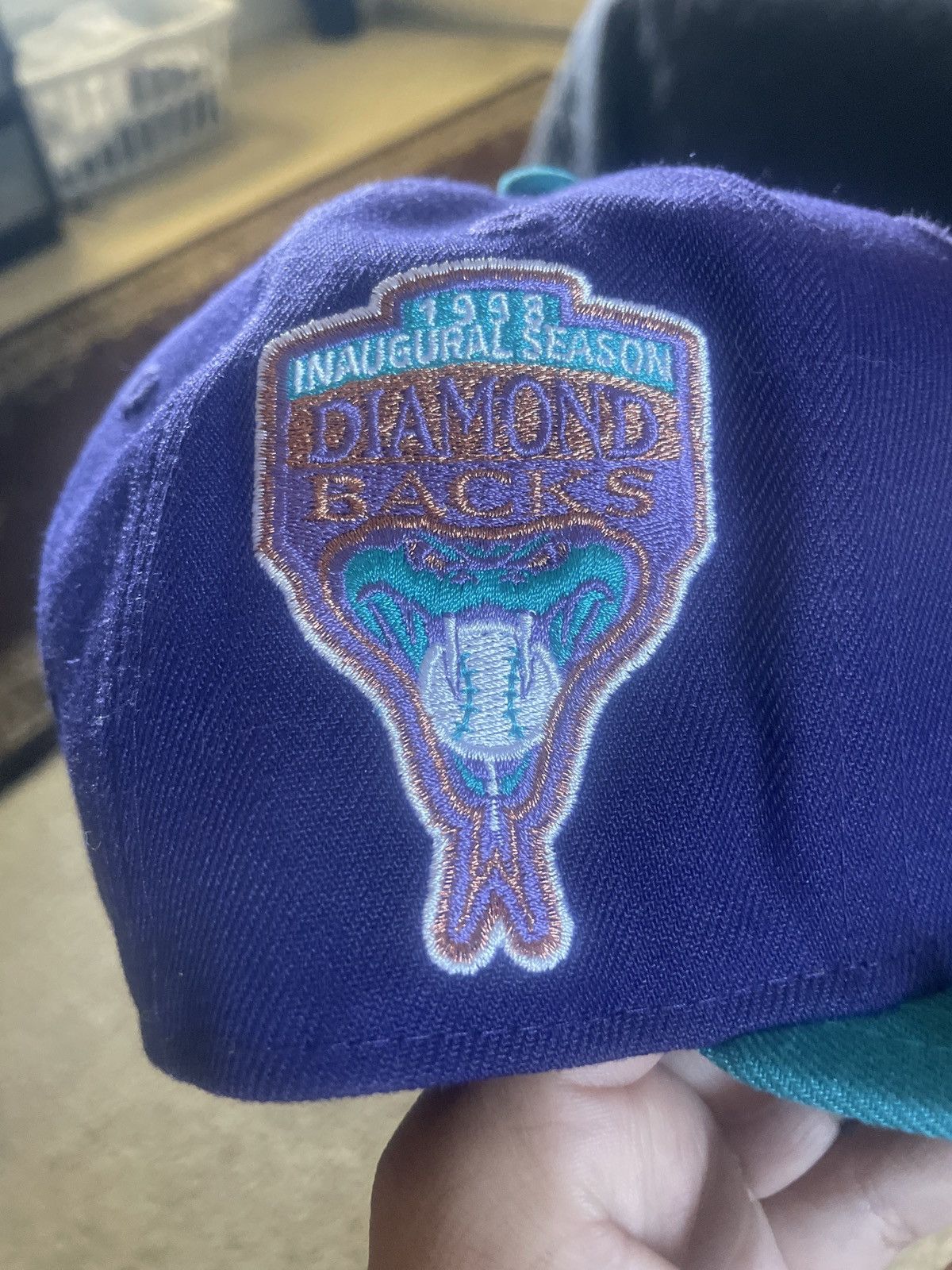 Hat Club × New Era Arizona diamondbacks hat 7 3/8 Size ONE SIZE - 2 Thumbnail