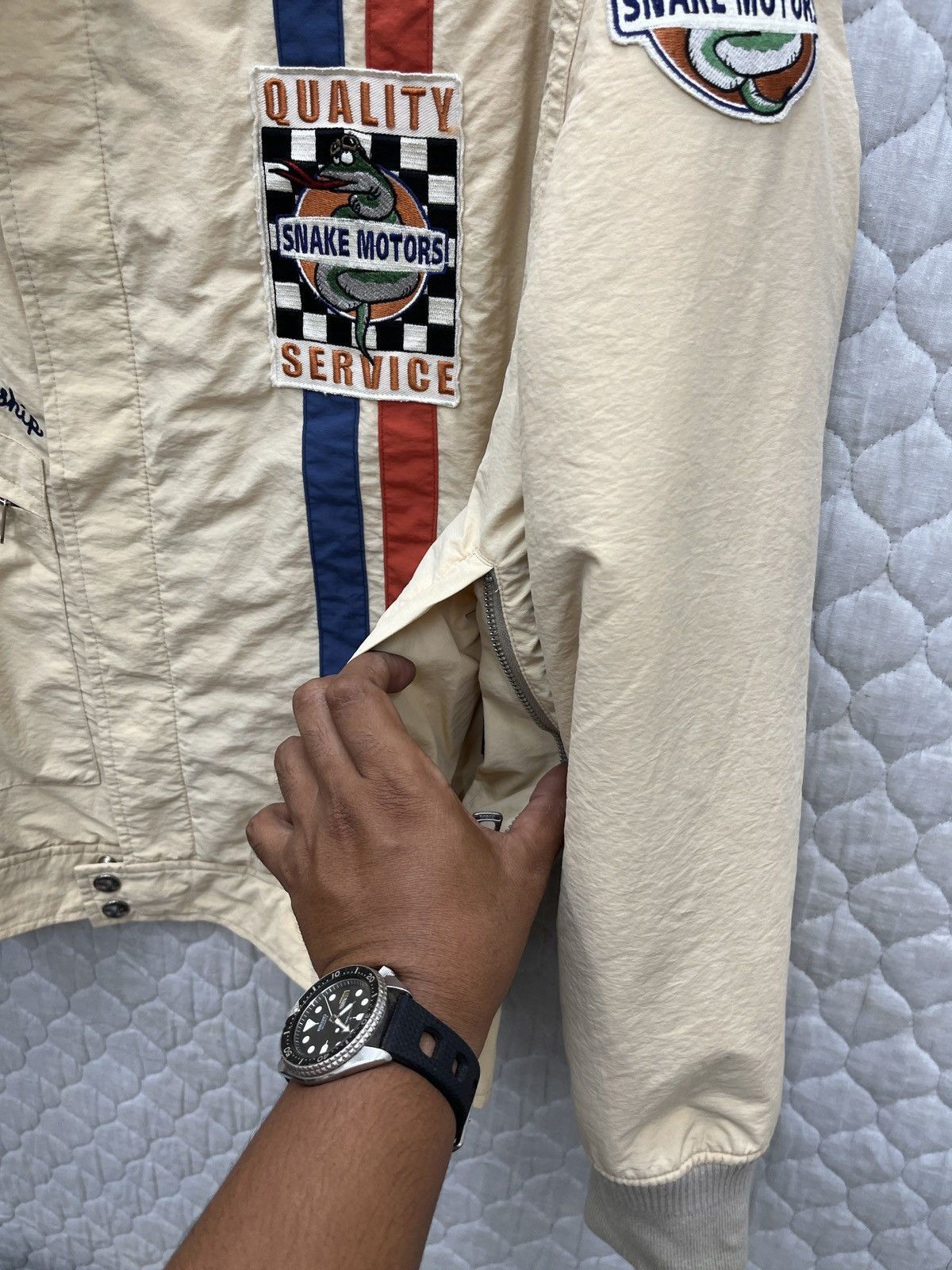 The Real McCoy's 🔥🔥🔥ARCHIVE TOYS MCCOY SNAKE MOTORS RACING TEAM JACKET Size US M / EU 48-50 / 2 - 9 Thumbnail