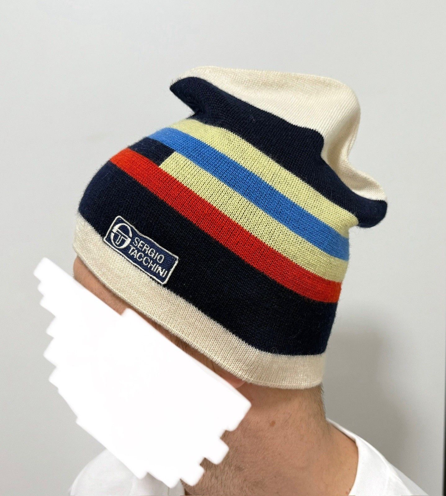 Sergio Tacchini DDP Sergio Tacchini Vintage Wool Ski Hat Size ONE SIZE - 1 Thumbnail