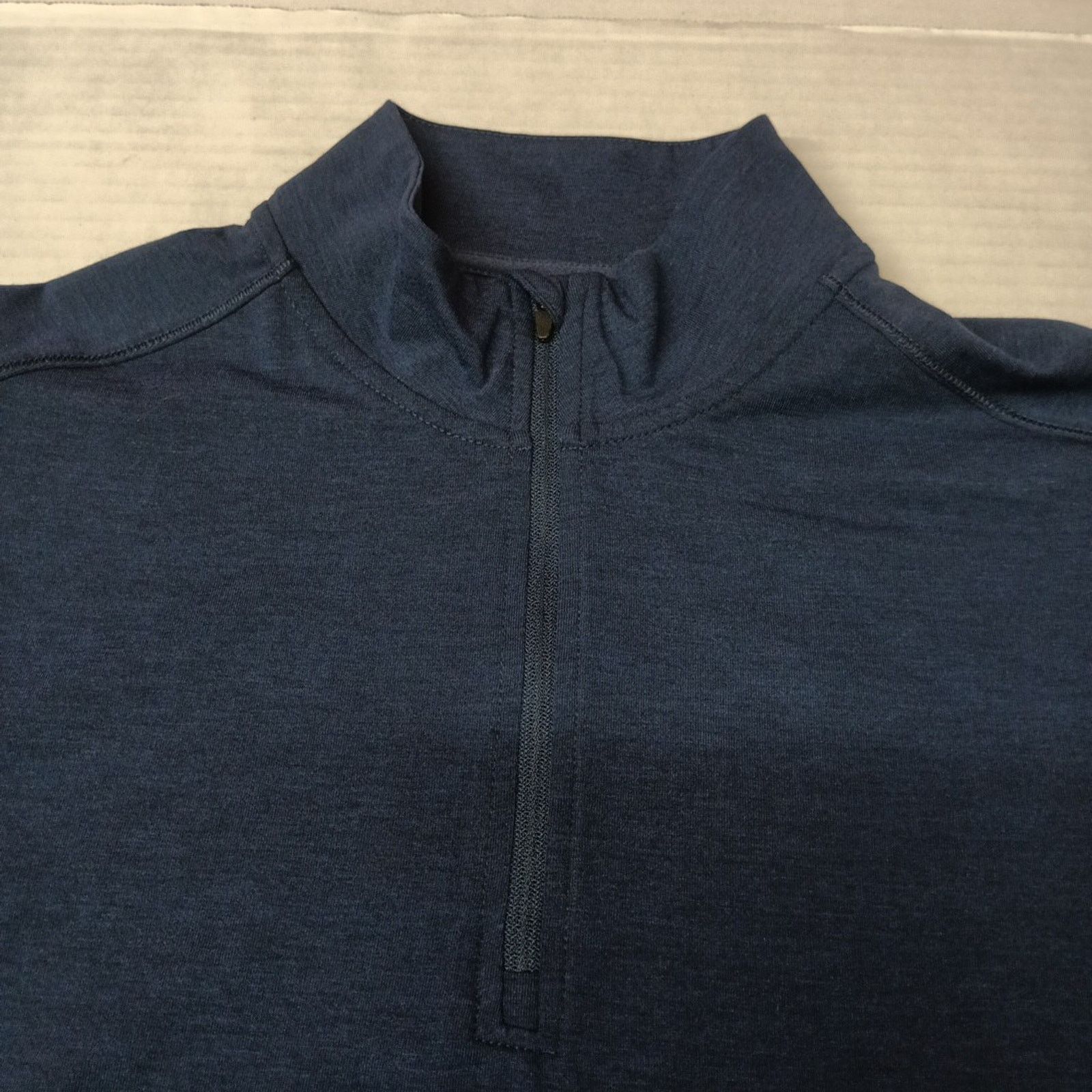 Other Ozark Trail Mens Quarter Zip Pullover Size S Blue Wool Blend Size US S / EU 44-46 / 1 - 5 Thumbnail
