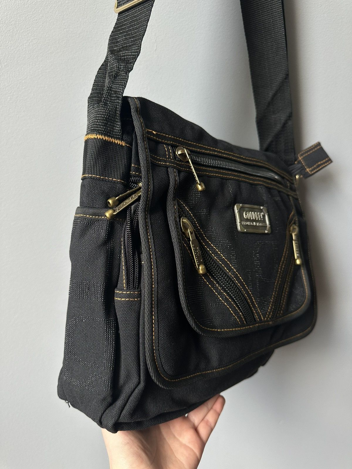 14th Addiction Vintage Multi-pocket Military bag Y2k Diesel Style Prada Size ONE SIZE - 4 Thumbnail