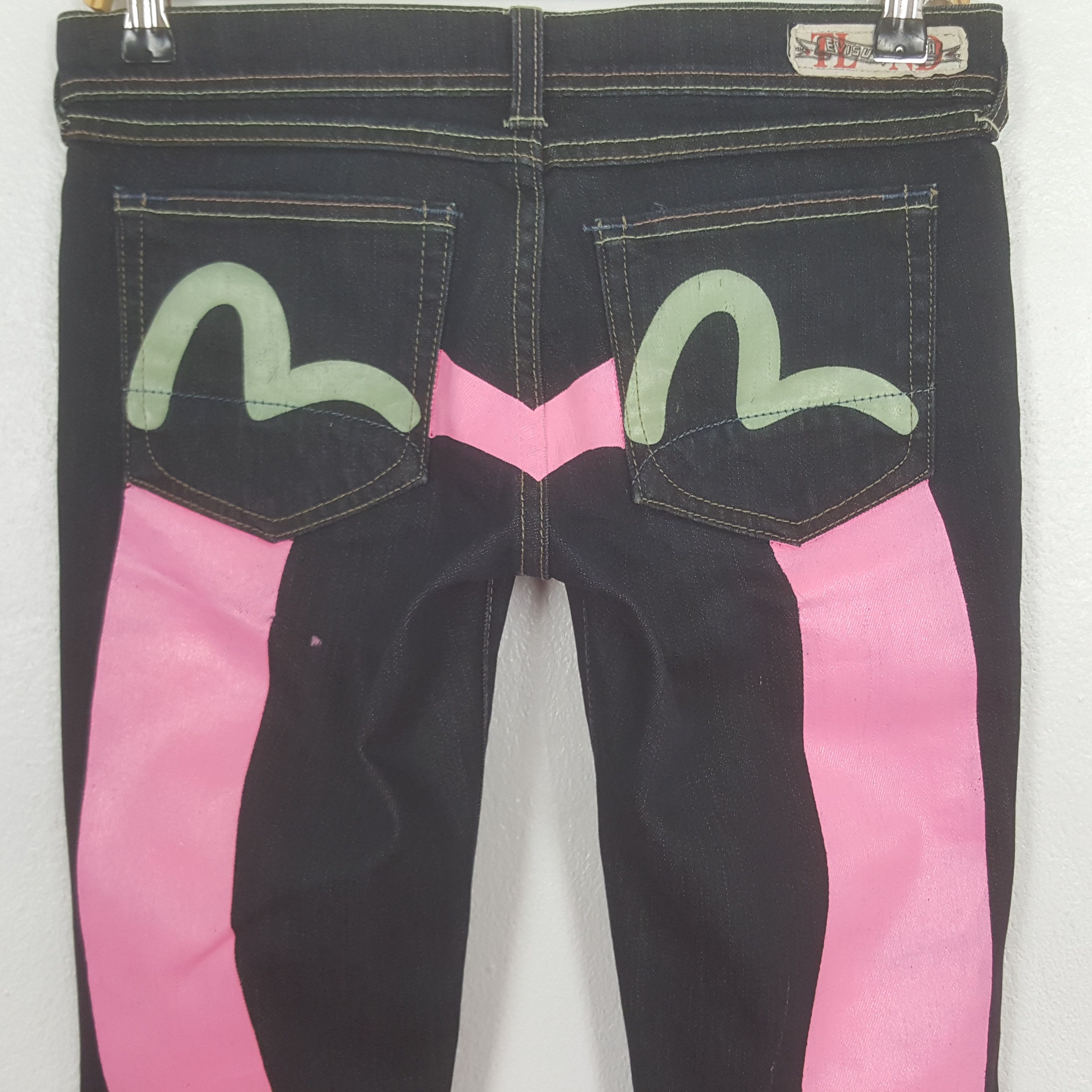 Puma Vintage Evisu Japanese Daicock Custom Denim Jeans C318N4 Size US 30 / EU 46 - 2 Thumbnail