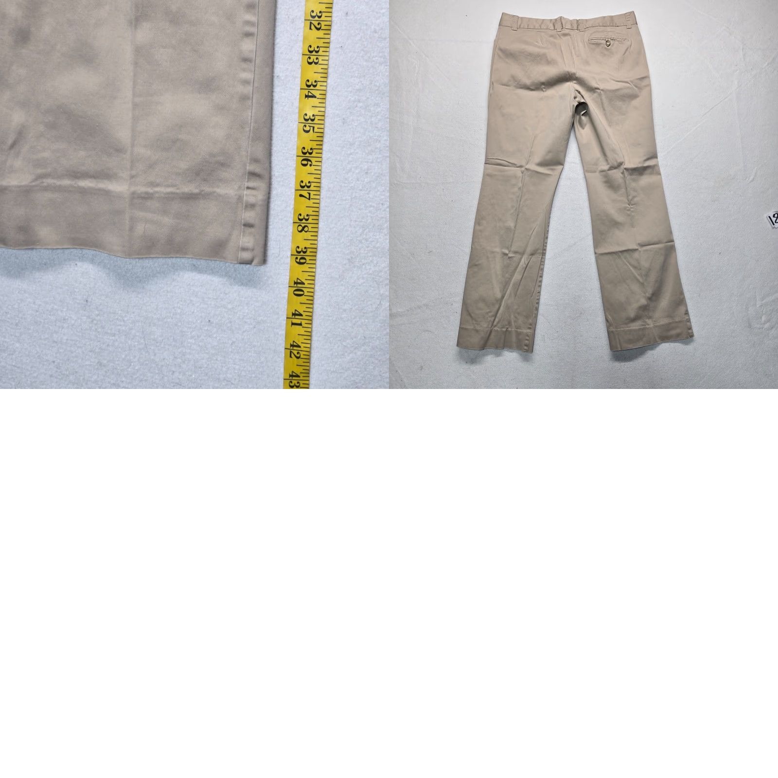 Old Navy Old Navy Dress Pants Women Adult 14 Stretch Brown Tan Low Rise Solid Statement: Dress Pants, Office, Casual Mens Womens Girls not applicable Size 36" / US 14 / IT 50 - 8 Thumbnail