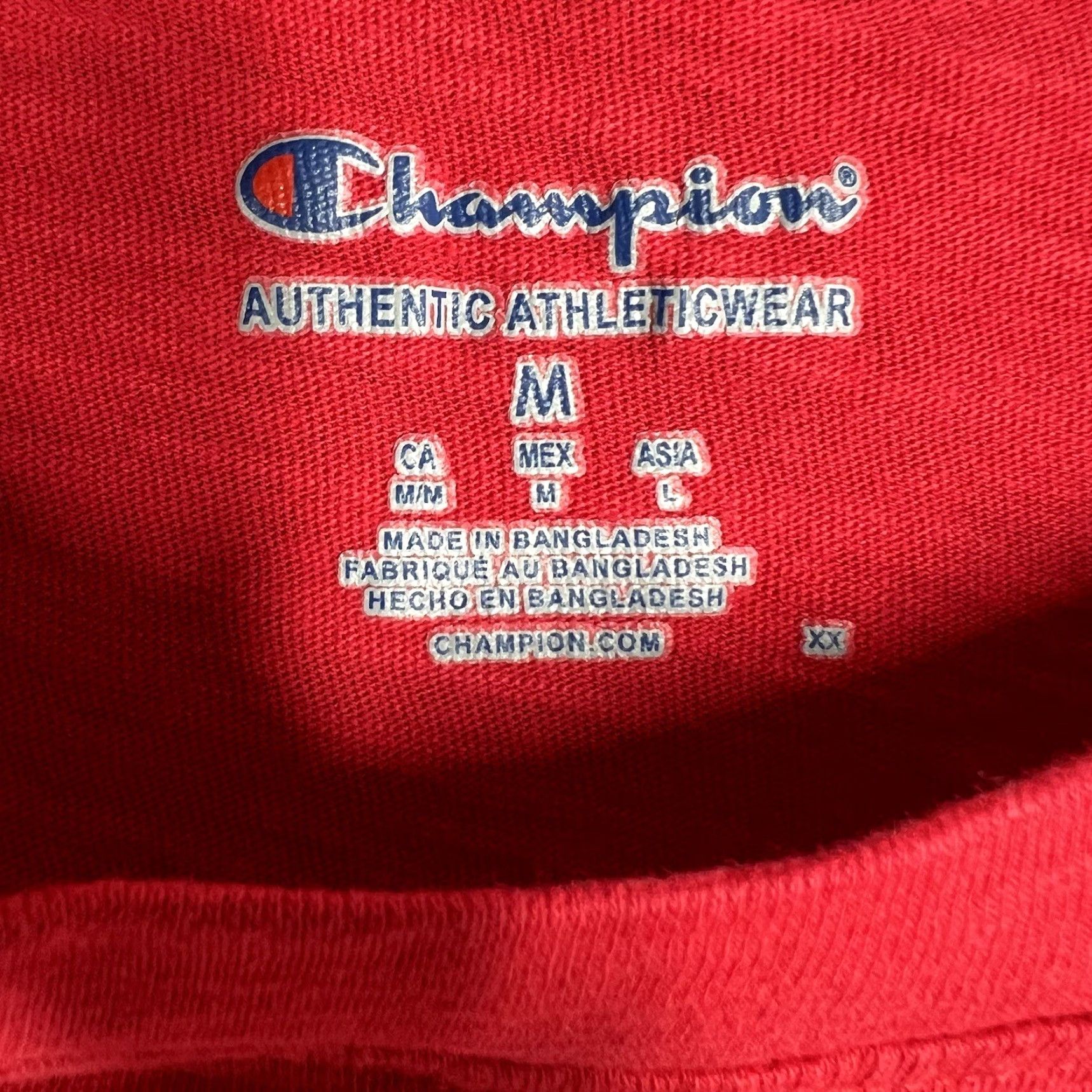 Champion Champion Fresno State Bulldogs Mens Medium T-Shirt Red Short Sleeve Shirt Size US M / EU 48-50 / 2 - 3 Thumbnail