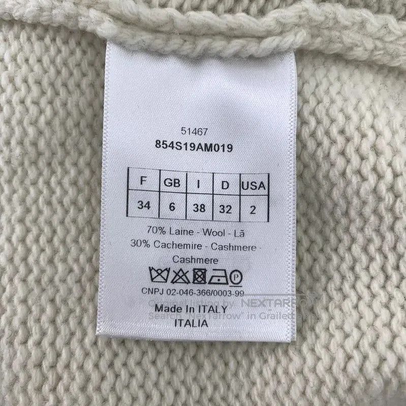 Dior Dior Colorblock Wool Sweater for Women . Size XXS / US 00 / IT 34 - 6 Thumbnail