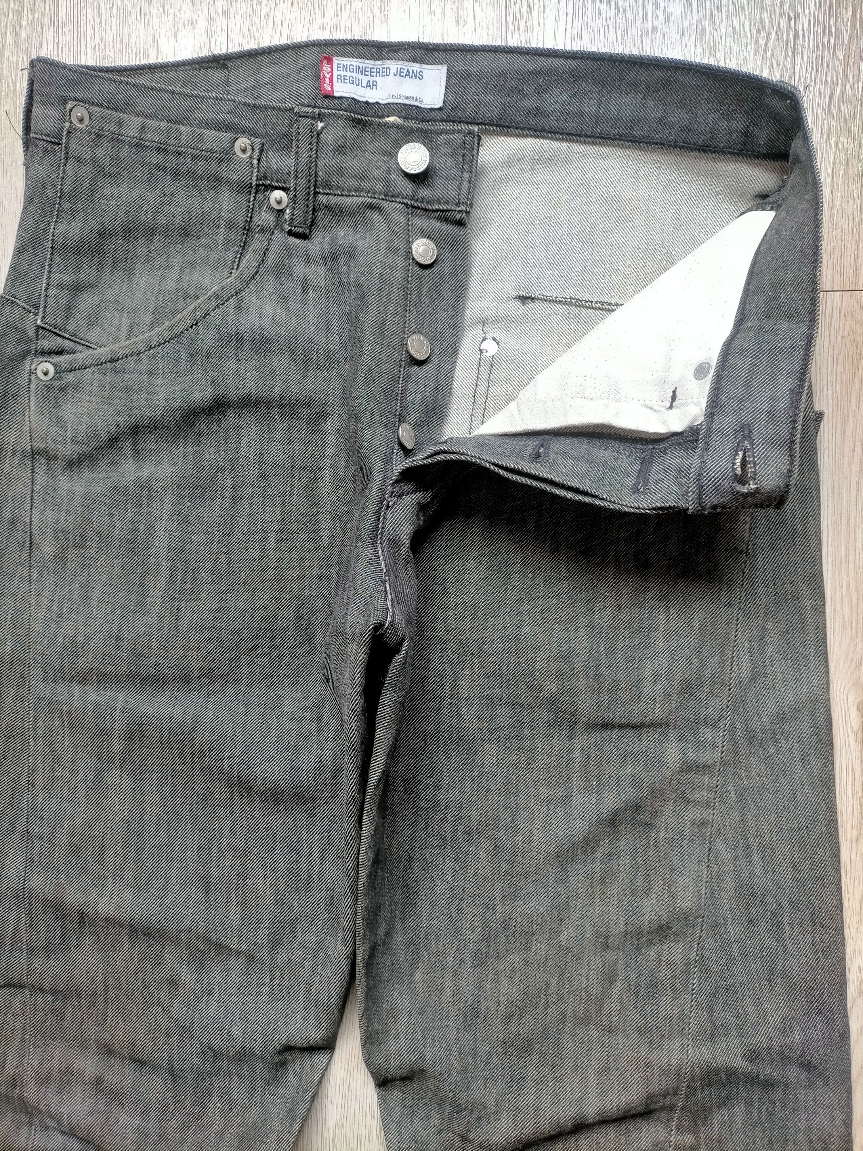 Levi's Levis Engineered Regular Black Rusty Denim pants Size US 31 - 6 Thumbnail