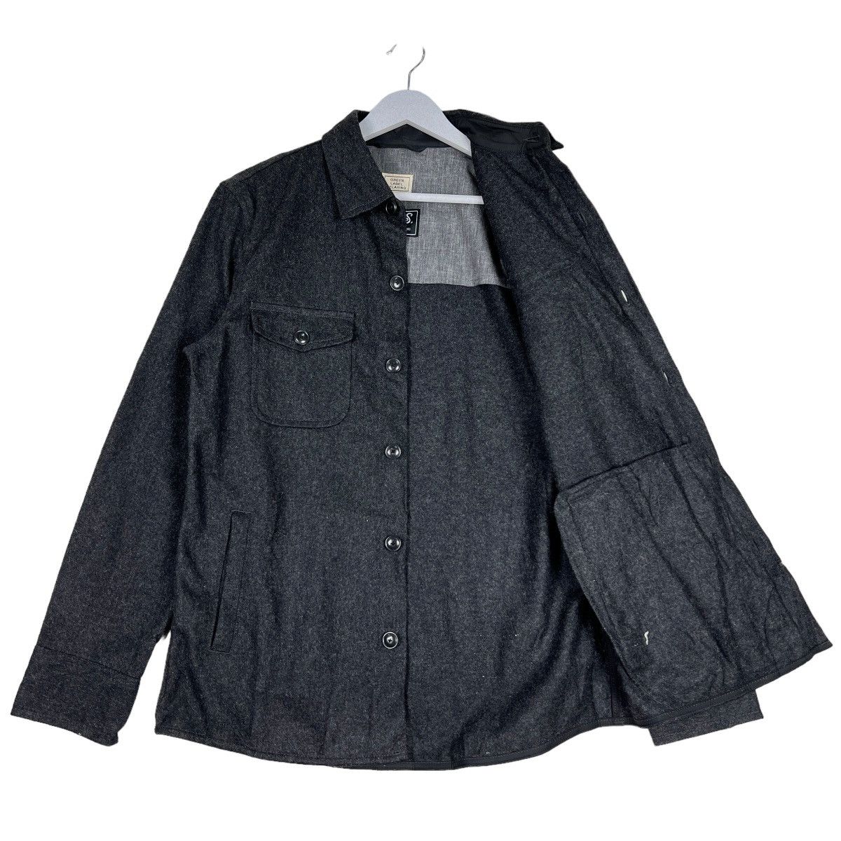 United Arrows 🔥 BALLI S GREEN LABEL RELAXING WOOL CPO JACKET Size US L / EU 52-54 / 3 - 4 Thumbnail