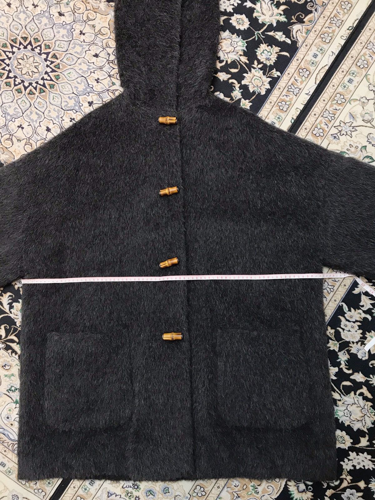 Gucci Vintage 90s gucci bamboo button lining fur jacket Size XL / US 12-14 / IT 48-50 - 17 Thumbnail