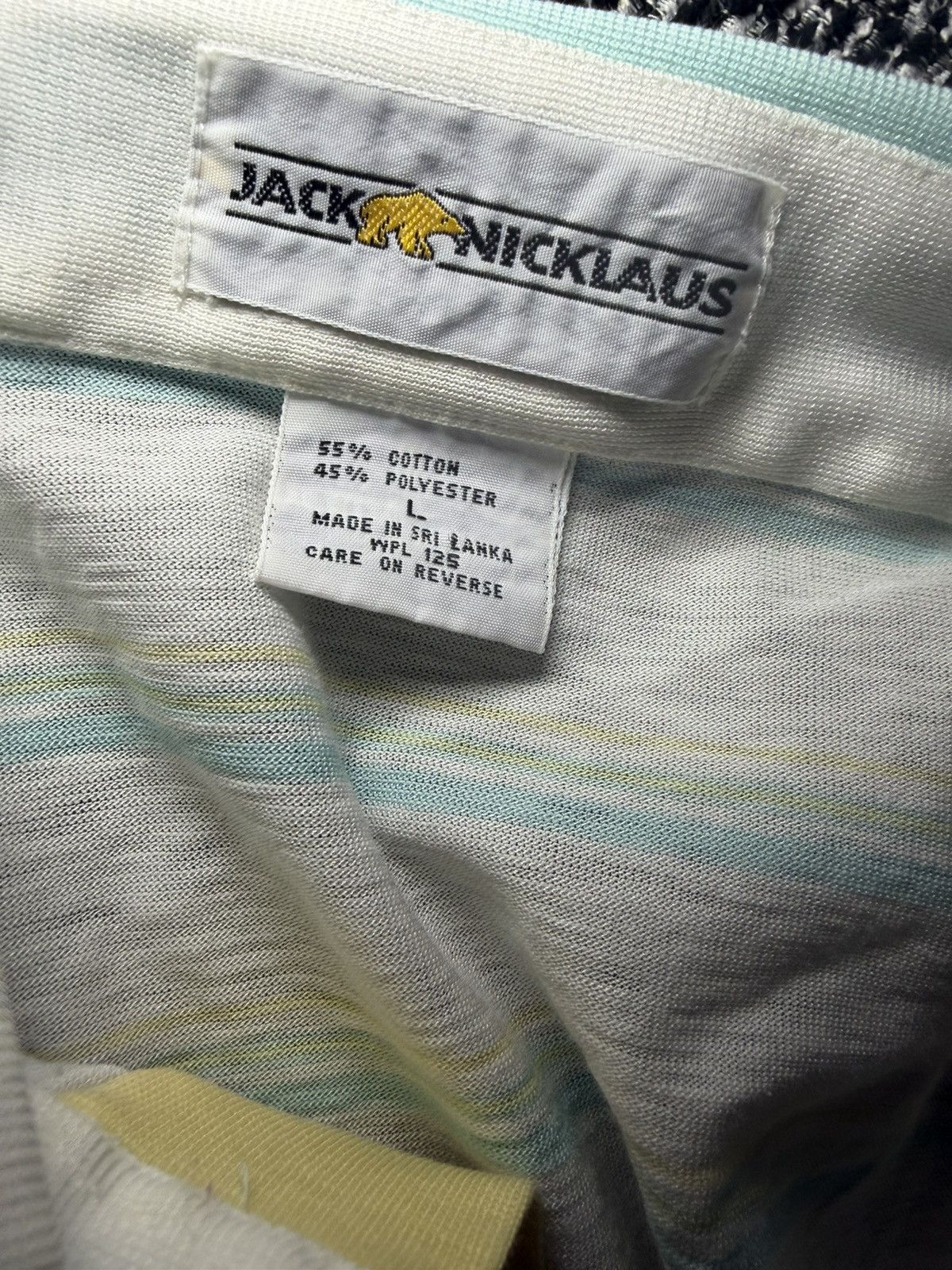 Other VTG Jack Nicklaus Gold Polo Golden Bear Size Large Size US L / EU 52-54 / 3 - 6 Thumbnail