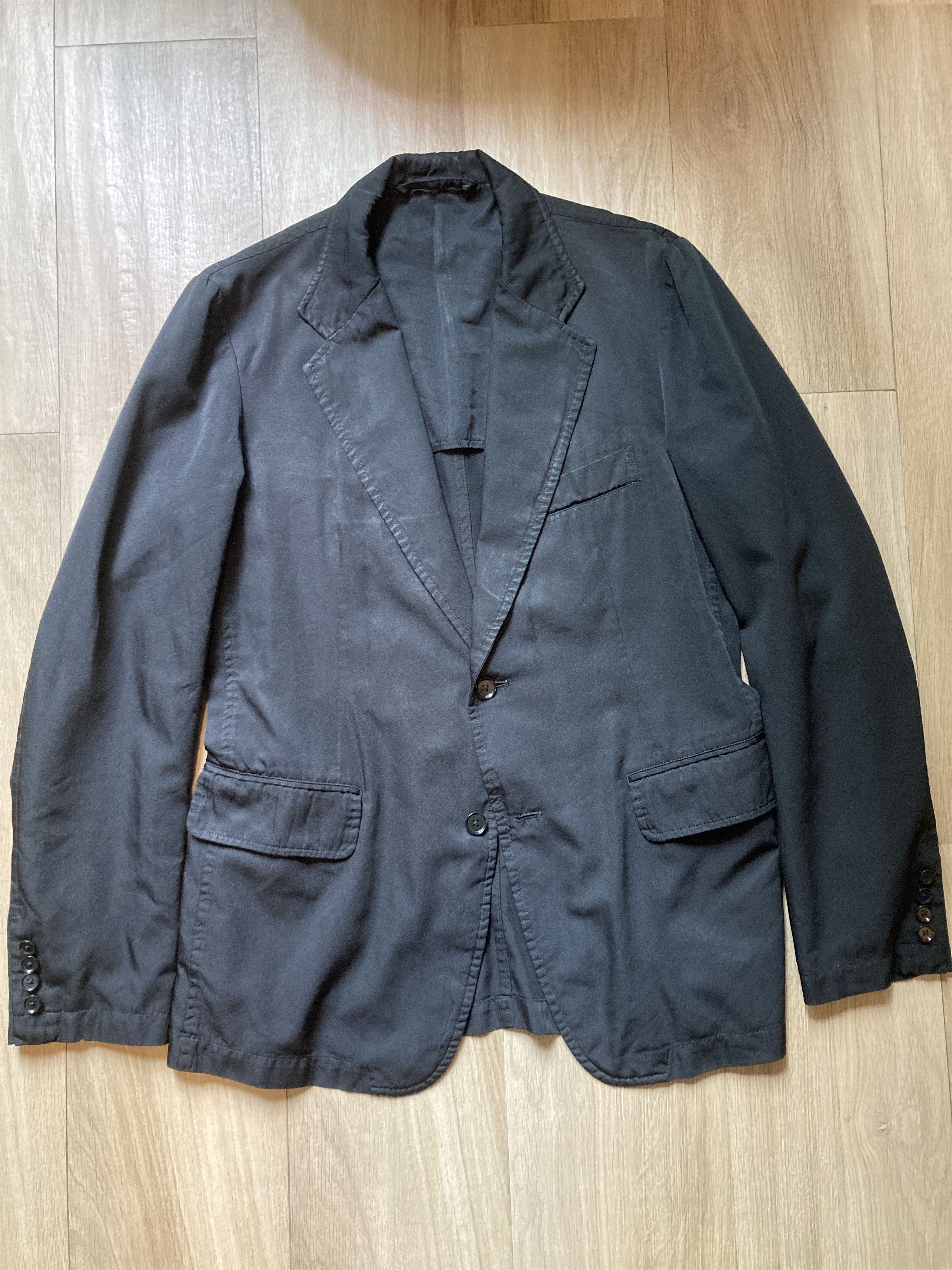 Yohji Yamamoto YYPH Pour Home Rare Black Label Blazer Jacket Size US L / EU 52-54 / 3 - 5 Thumbnail