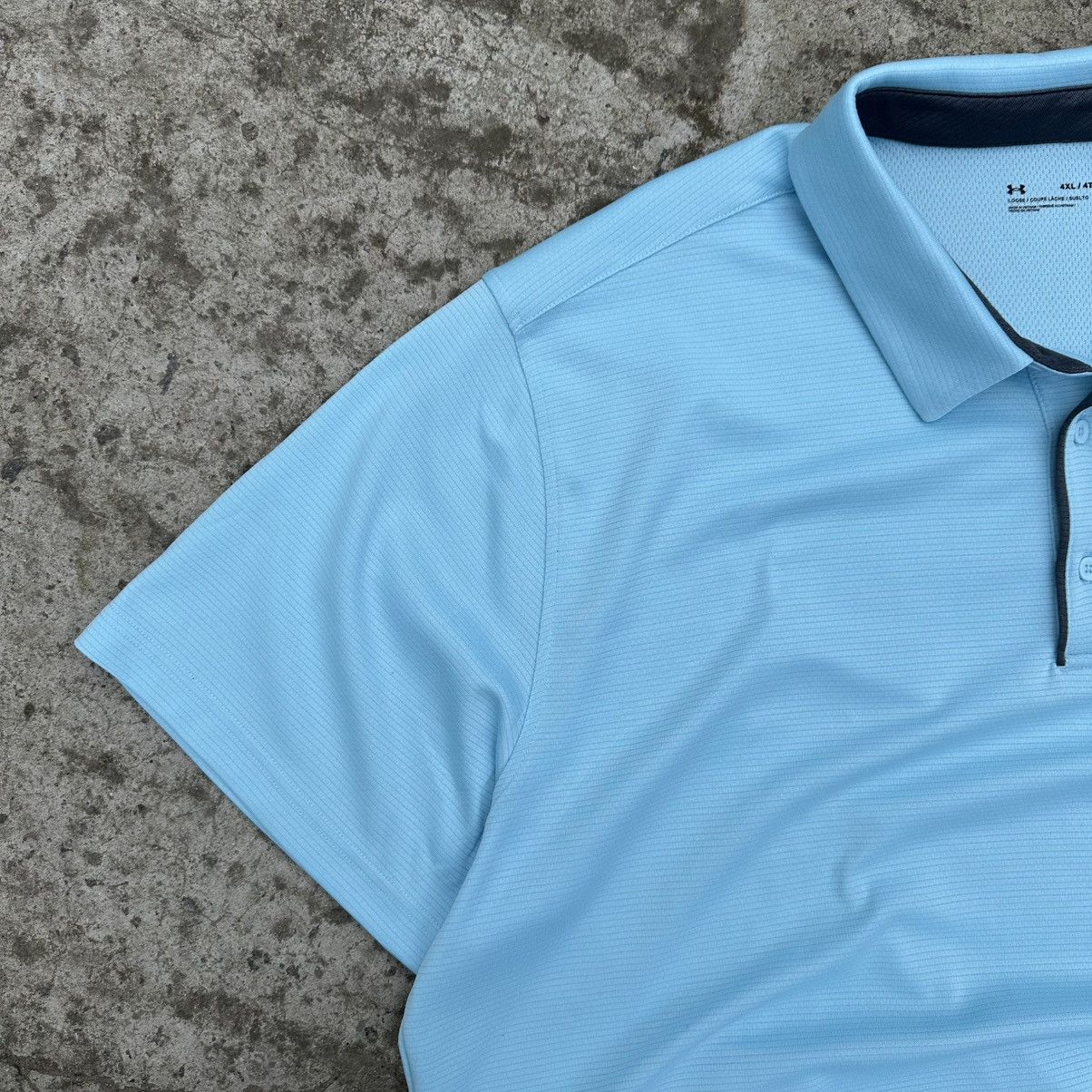 Under Armour Vintage Under Armour Polo Size 4XL Sport-wear Y2K 00s USA Size US XXL / EU 58 / 5 - 3 Thumbnail