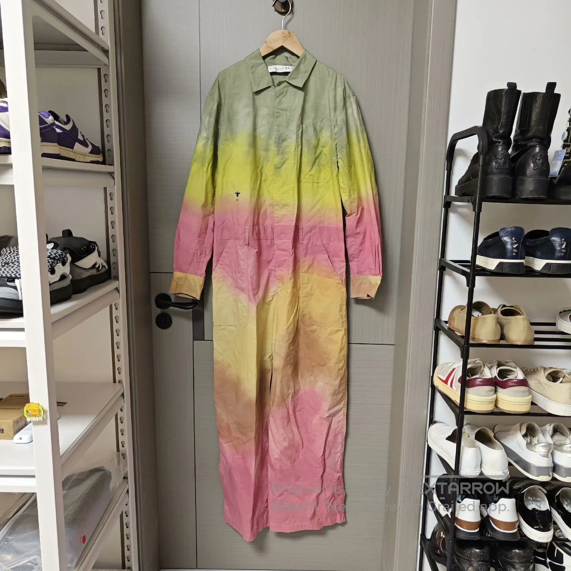 dior rainbow color jumpsuit size 38.