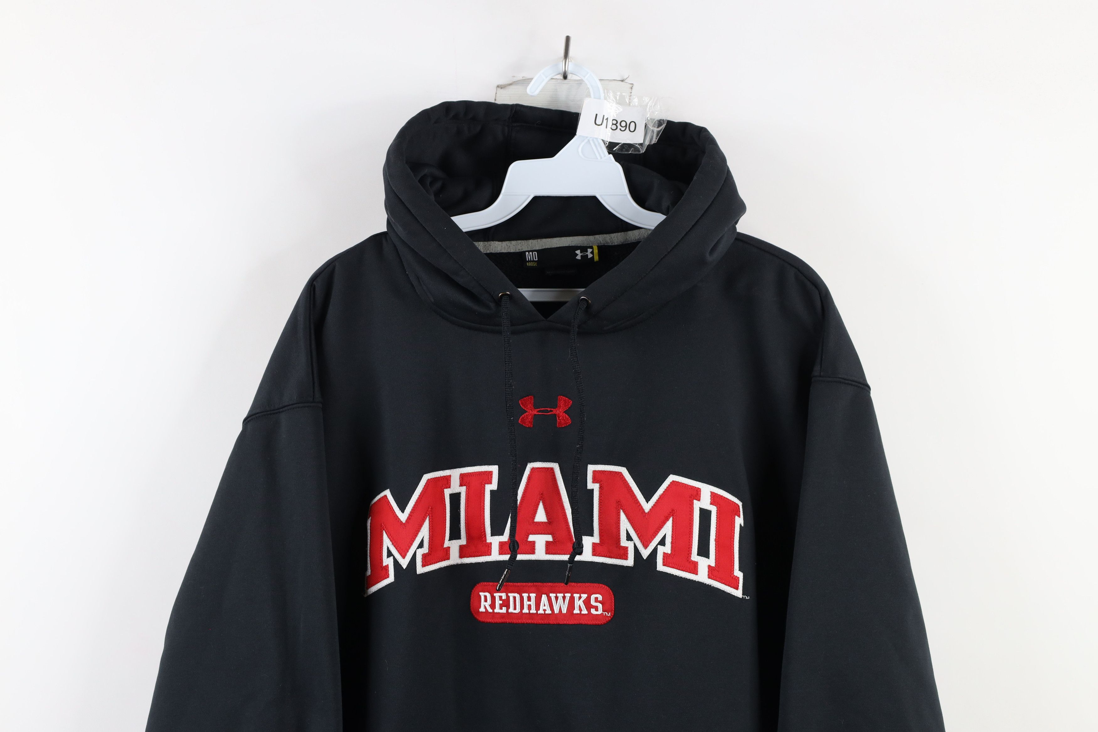 Vintage Under Armour Fit Spell Out Miami University of Ohio Hoodie Grailed