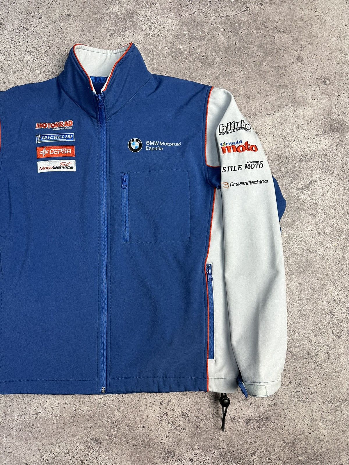 BMW Vintage BMW Motorrad Racing Jacket Y2K Streetwear Size US S / EU 44-46 / 1 - 4 Thumbnail