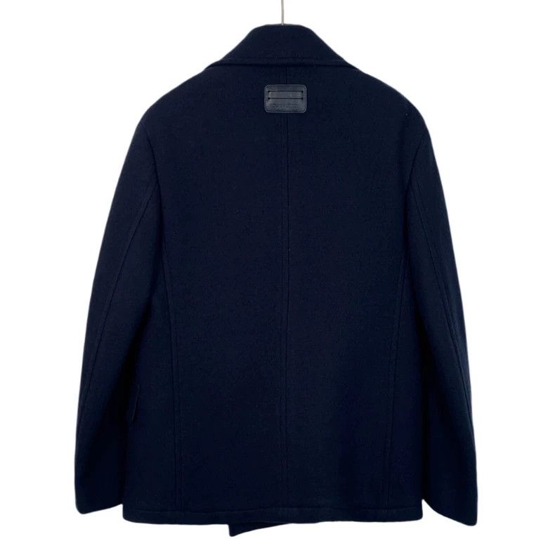 Louis Vuitton Louis Vuitton Dark Blue Wool Lapel Long Sleeve Jacket Size US S / EU 44-46 / 1 - 2 Thumbnail