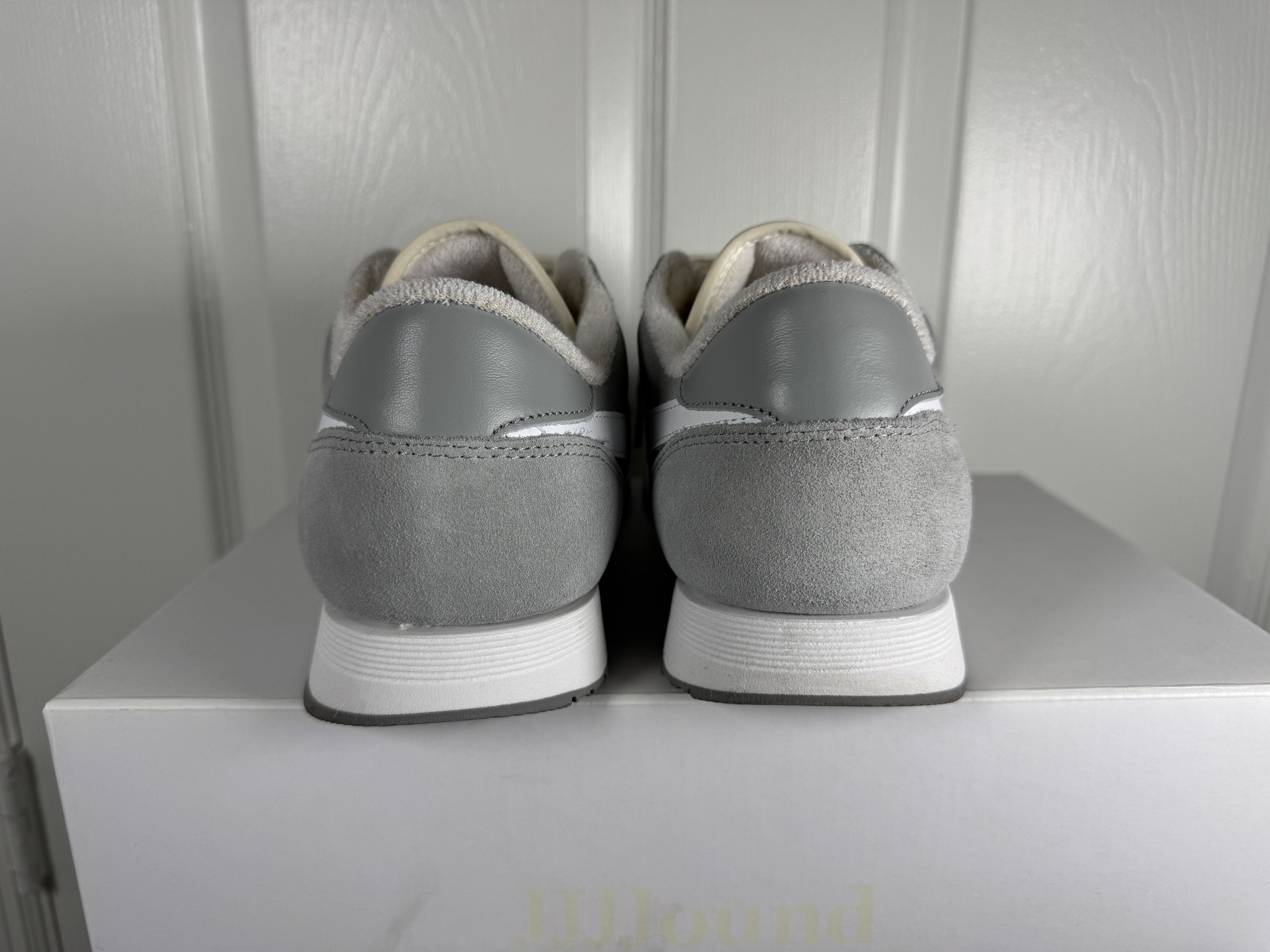 JJJJound × Reebok Classic Nylon Grey/White 9.5 Size US 9.5 / EU 42-43 - 4 Thumbnail