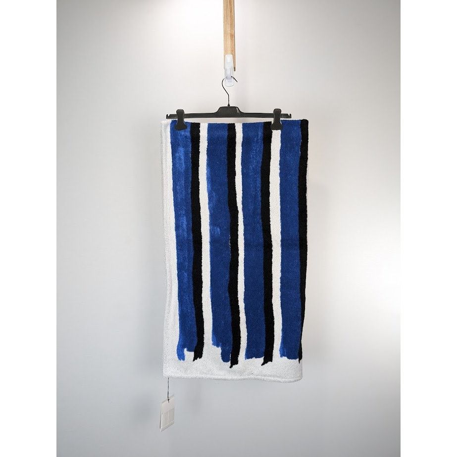 Bottega Veneta o1rshd1 Size:OS / Beach Towel Stripe Print Cotton Terry Blue Size ONE SIZE - 16 Thumbnail