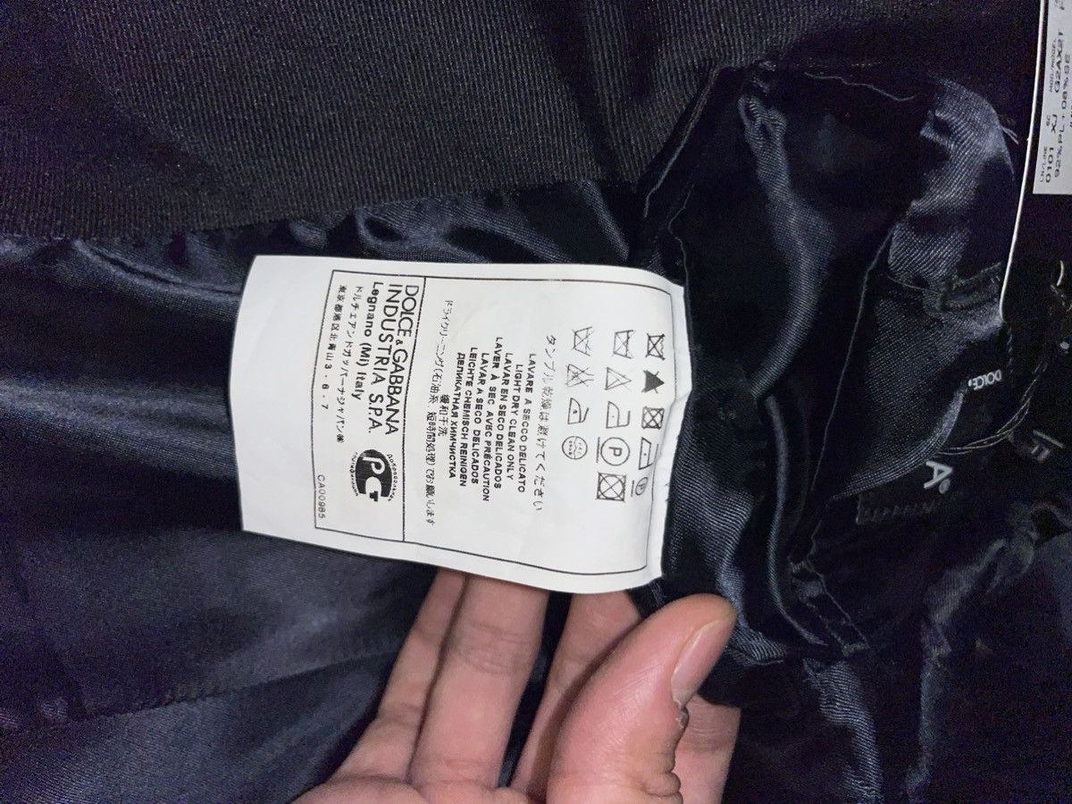 Dolce & Gabbana Dolce & Gabbana Black Sequin Single-Breasted Blazer - IT 44 Size 44S - 3 Thumbnail