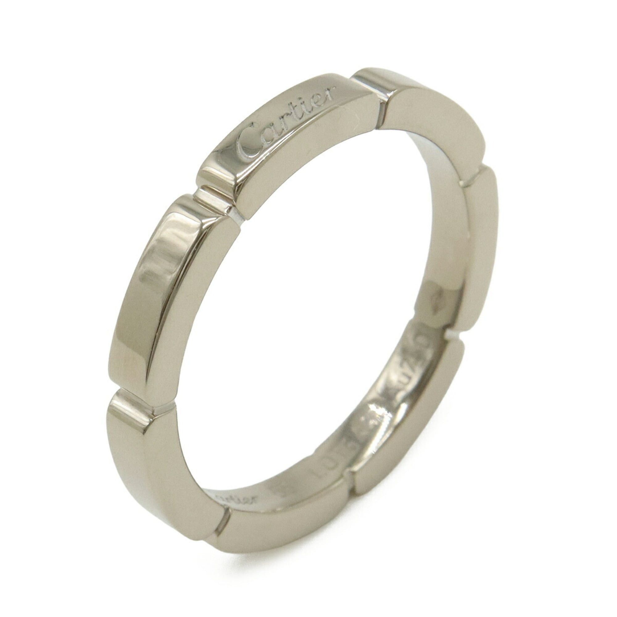 Cartier Cartier Maillon Panthère Wedding Ring, 18K White Gold (750WG), Size #55, Item No. CRB4083555 Size ONE SIZE - 1 Thumbnail