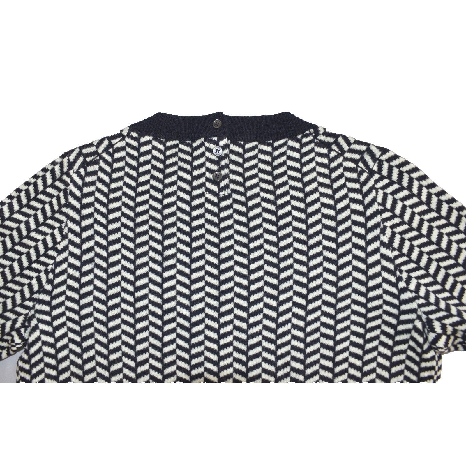 J.Crew NEW J CREW Herringbone Italian Cashmere Crewneck Sweater S Size S / US 4 / IT 40 - 6 Thumbnail