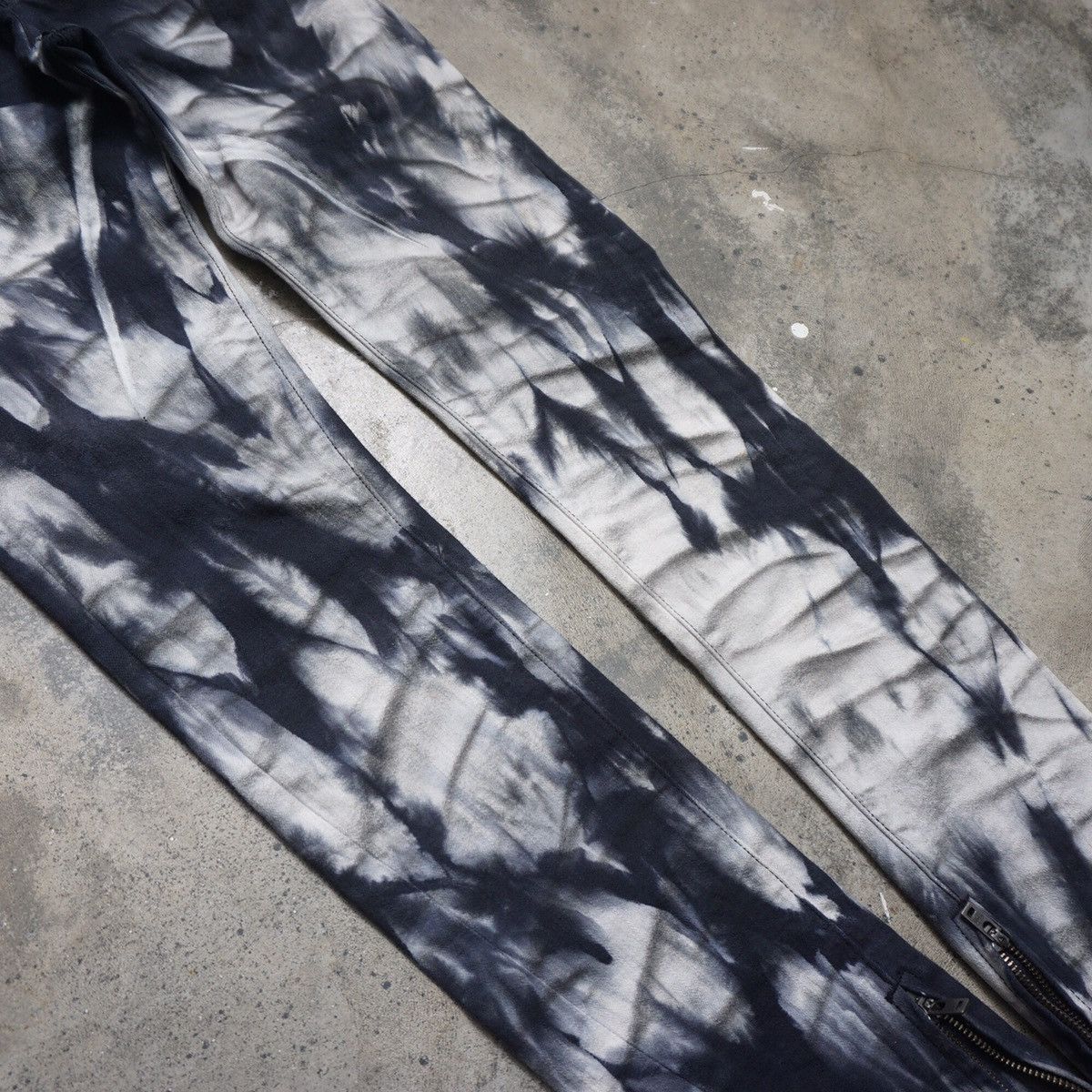 Japanese Brand Johnny Wolf "smoking acid" Jeans Size US 34 / EU 50 - 3 Thumbnail