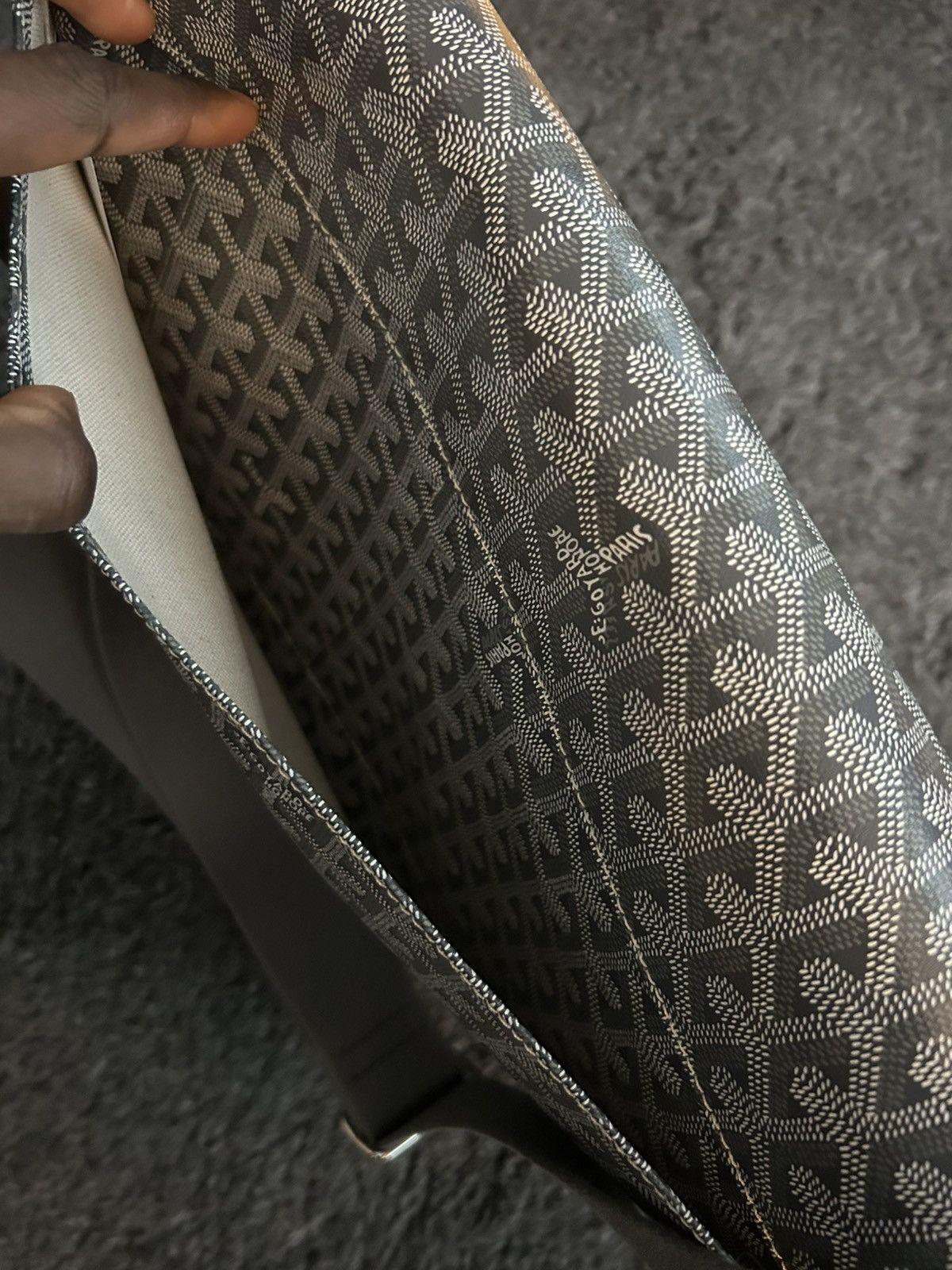 Goyard Goyard Capetien Grey MM messenger bag Size ONE SIZE - 10 Thumbnail