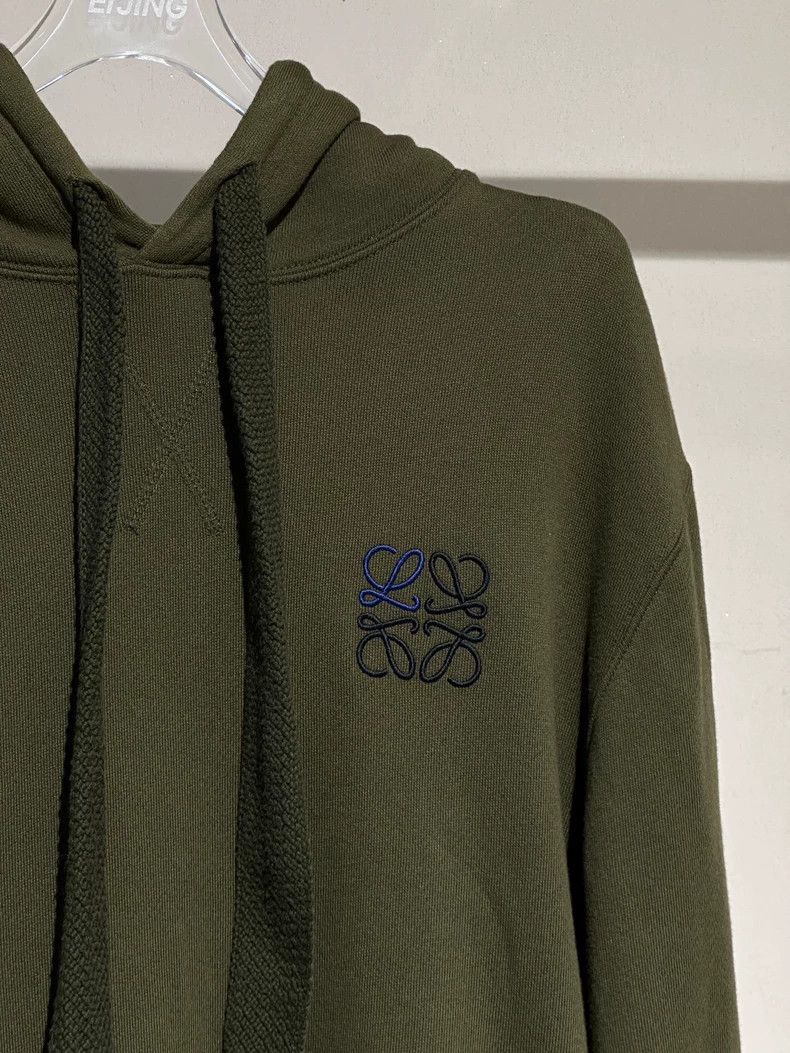 Loewe LOEWE Green hoodie Size S / US 4 / IT 40 - 2 Thumbnail