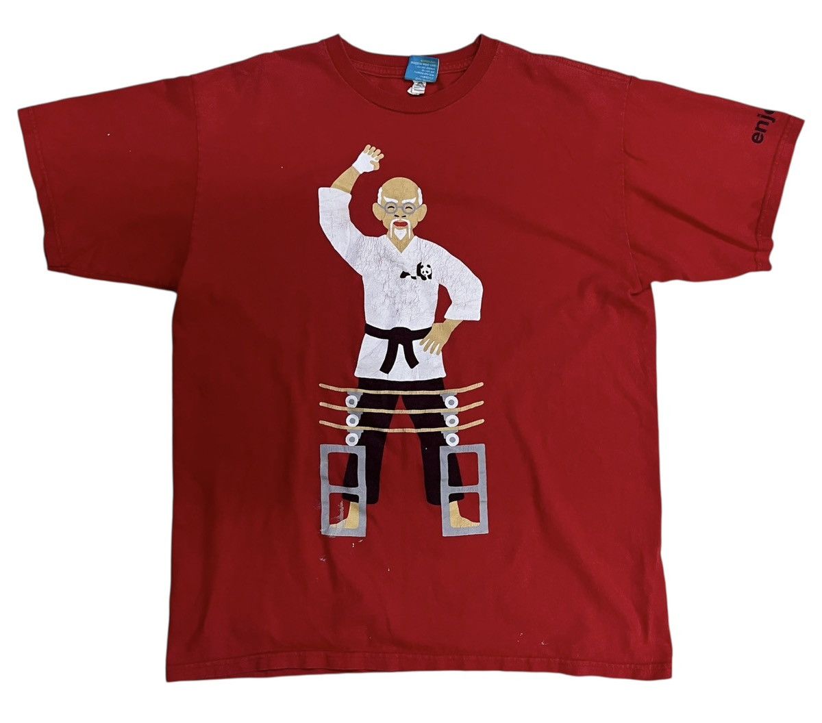 Enjoi × Girl Skateboards Vintage Enjoi Skateboard Taekwondo T Shirt Size US S / EU 44-46 / 1 - 1 Thumbnail
