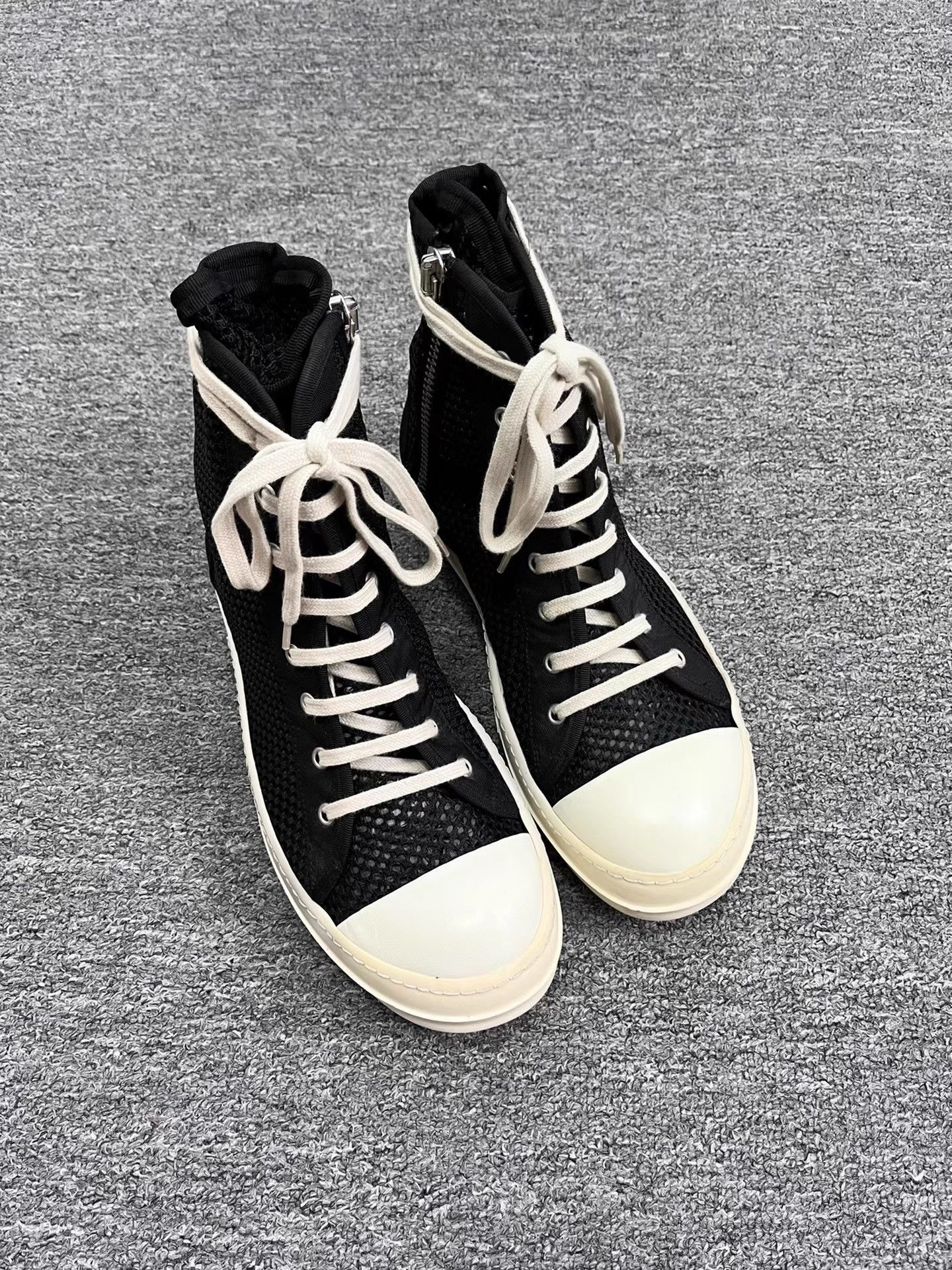Rick Owens Rick Owens DRKSHDW High-Top Sneakers K34 Size US 7 / EU 40 - 3 Thumbnail