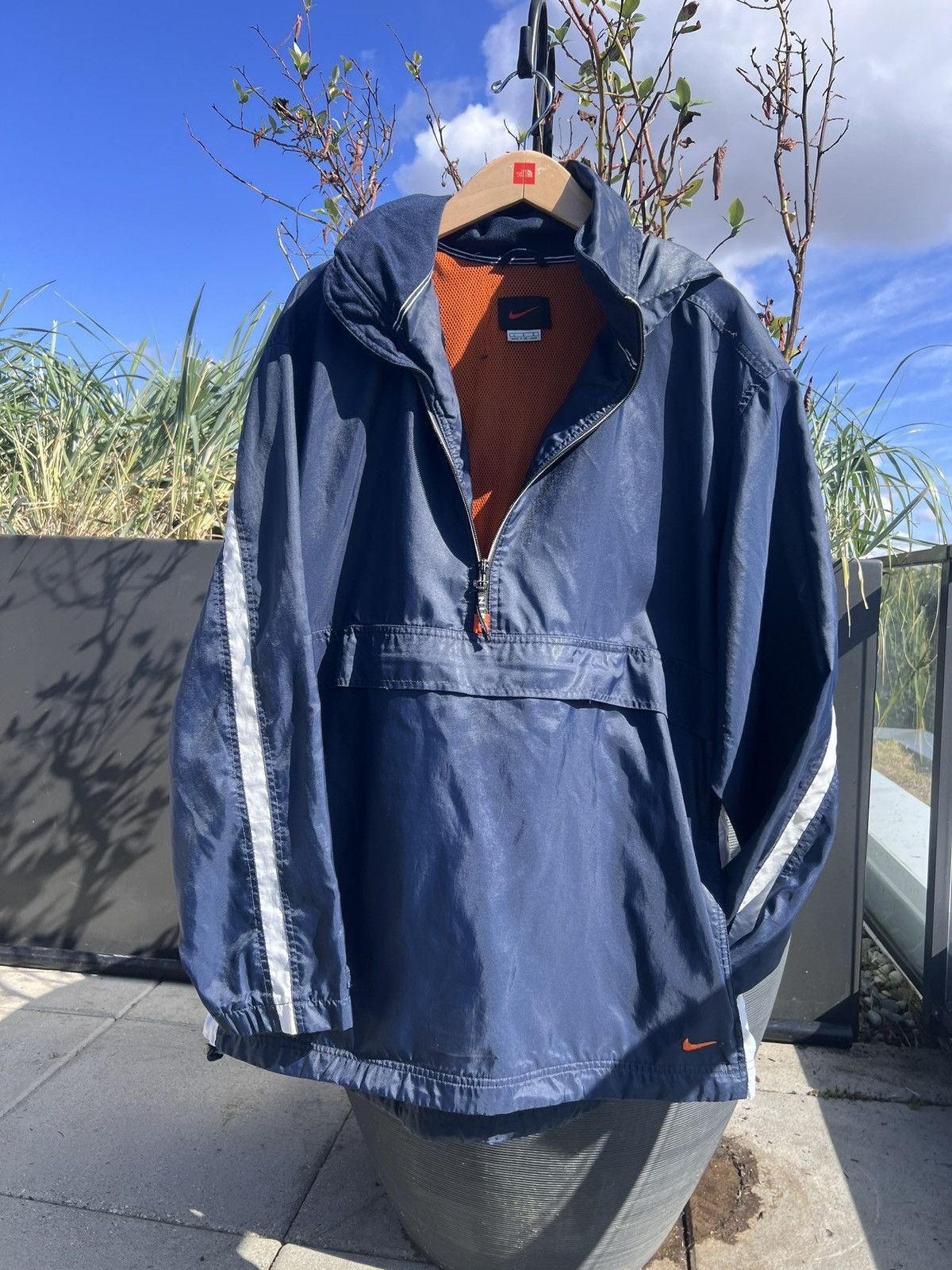 Nike × Vintage Vintage Nike Pullover windbreaker jacket 90s Y2K baggy Size US L / EU 52-54 / 3 - 3 Thumbnail