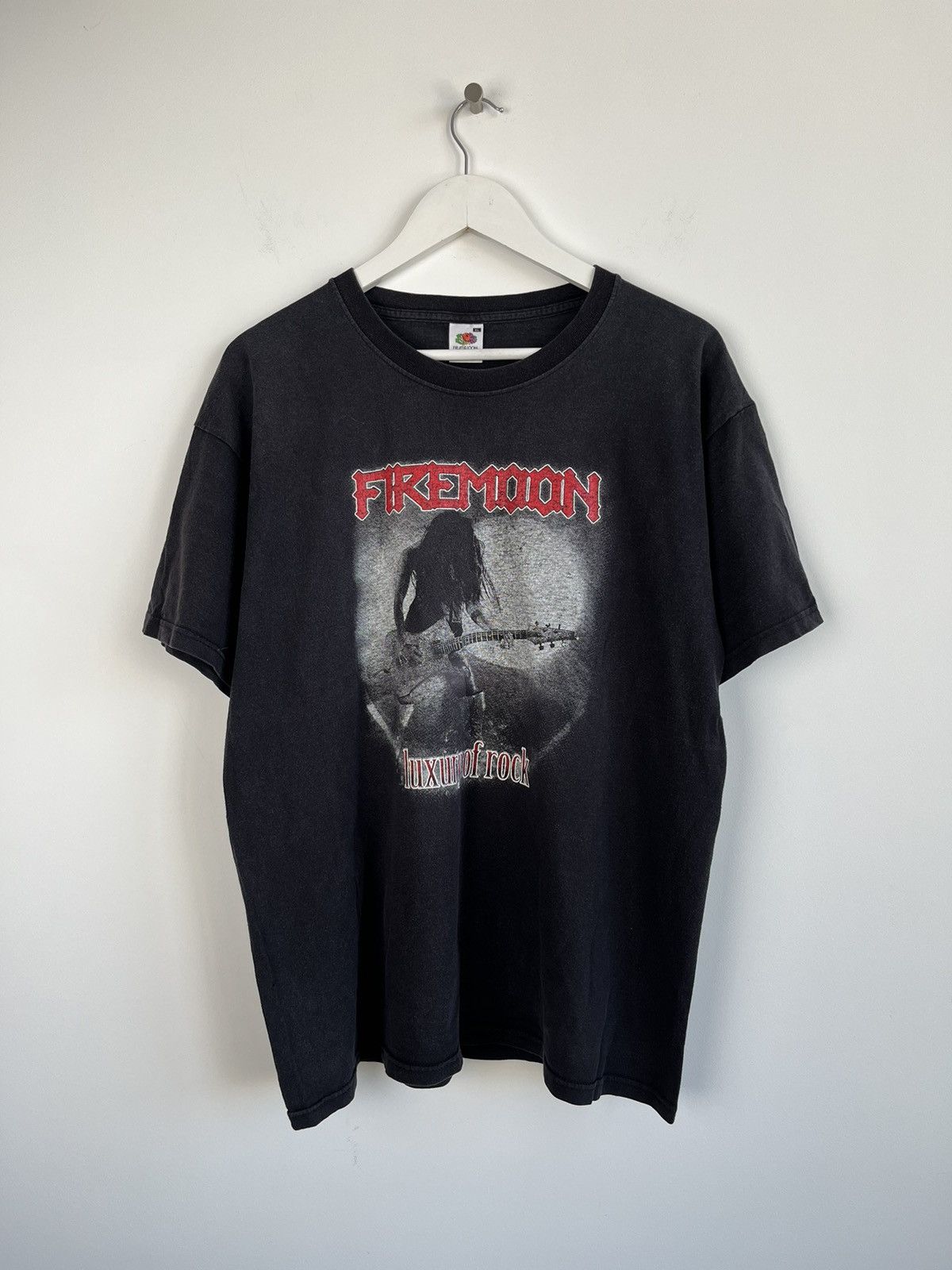 Vintage Vintage Freemoon Luxury Of Rock Band Black Tee Size US XL / EU 56 / 4 - 1 Thumbnail