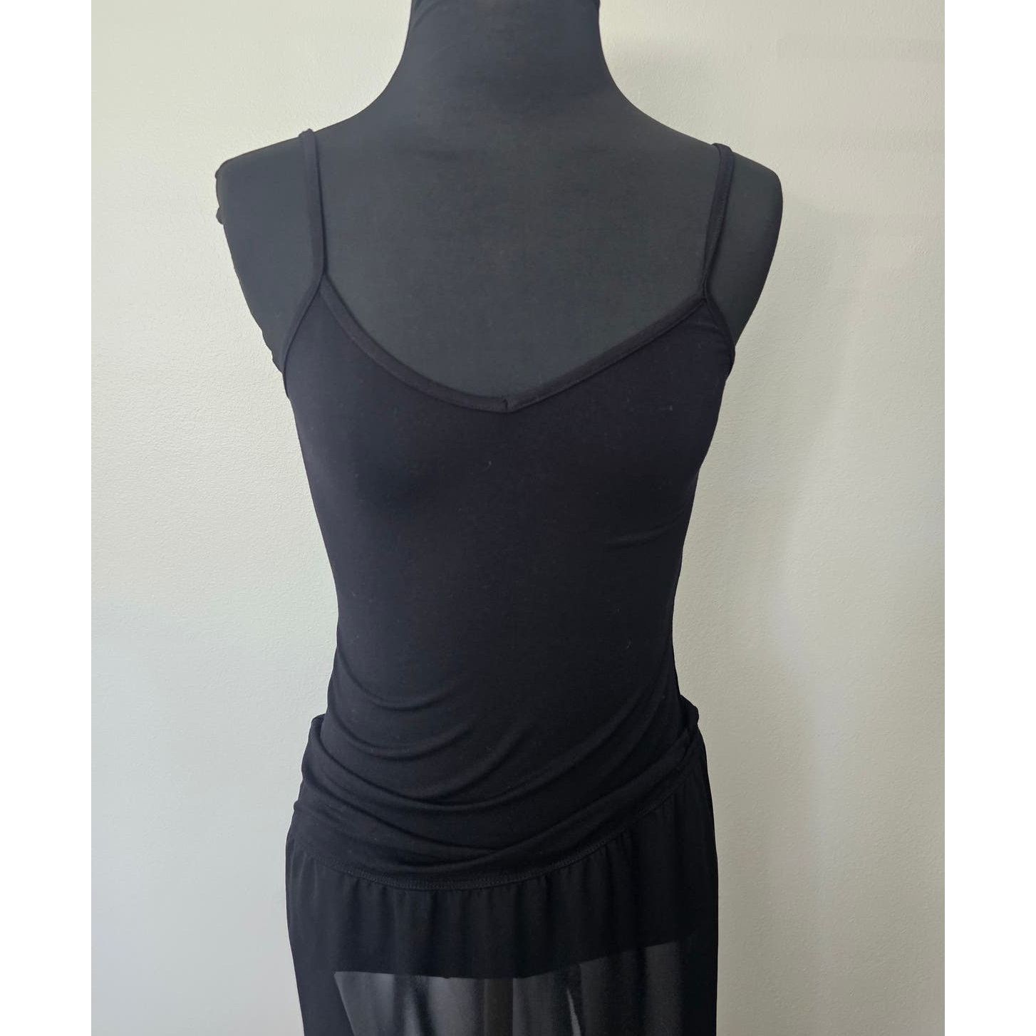 Bailey 44 EUC BAILEY 44 Black Sheer Chiffon Blouse w/Attached Cami XS Size XS / US 0-2 / IT 36-38 - 5 Thumbnail