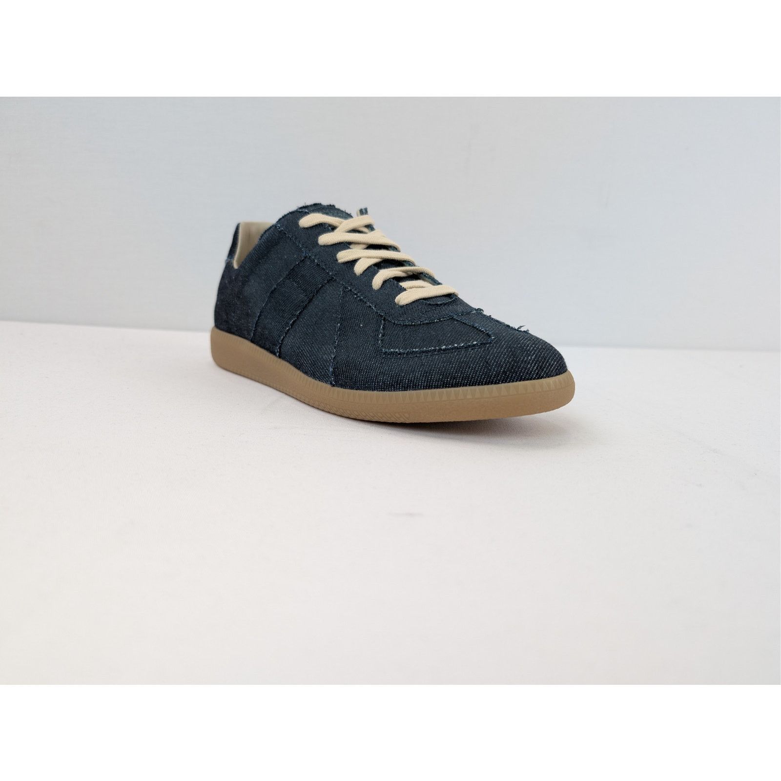 Maison Margiela o1rshd1 Exclusive Denim Shoe low top sneakers in Blue/Brown Size US 8 / EU 41 - 2 Thumbnail