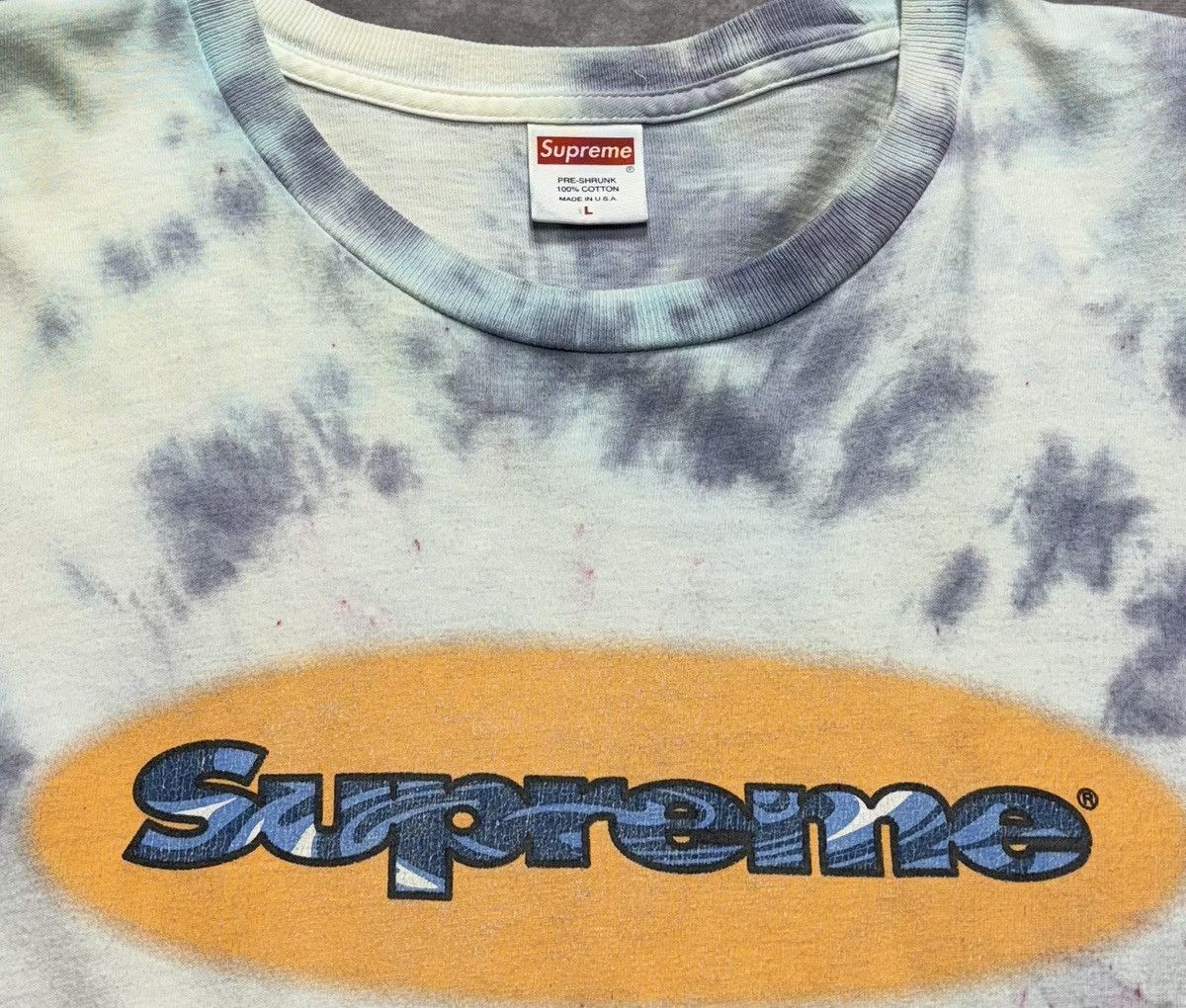 Supreme Supreme Ripple LS Tee *Custom Tie-Dye* Size US L / EU 52-54 / 3 - 3 Thumbnail