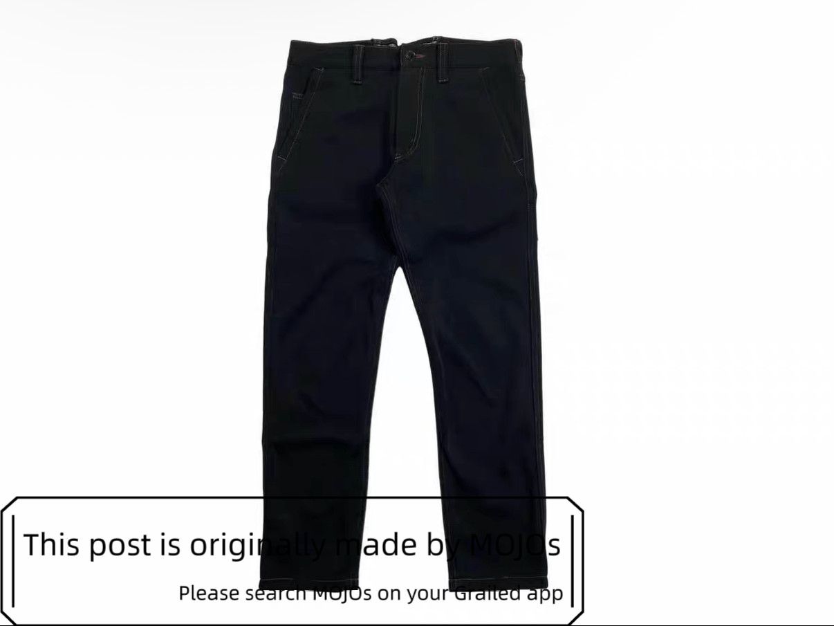 Sz S Junya Watanabe Leather Back Pocket Pants mojos26321