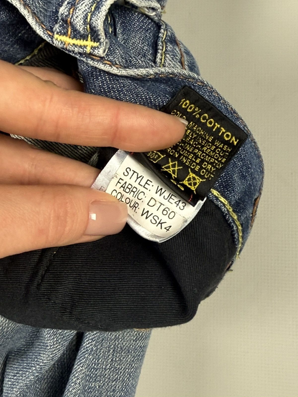Evisu Evisu EU-ED Hokusai Vintage Men’s Denim Jeans Size 29 / S Size US 29 - 20 Thumbnail