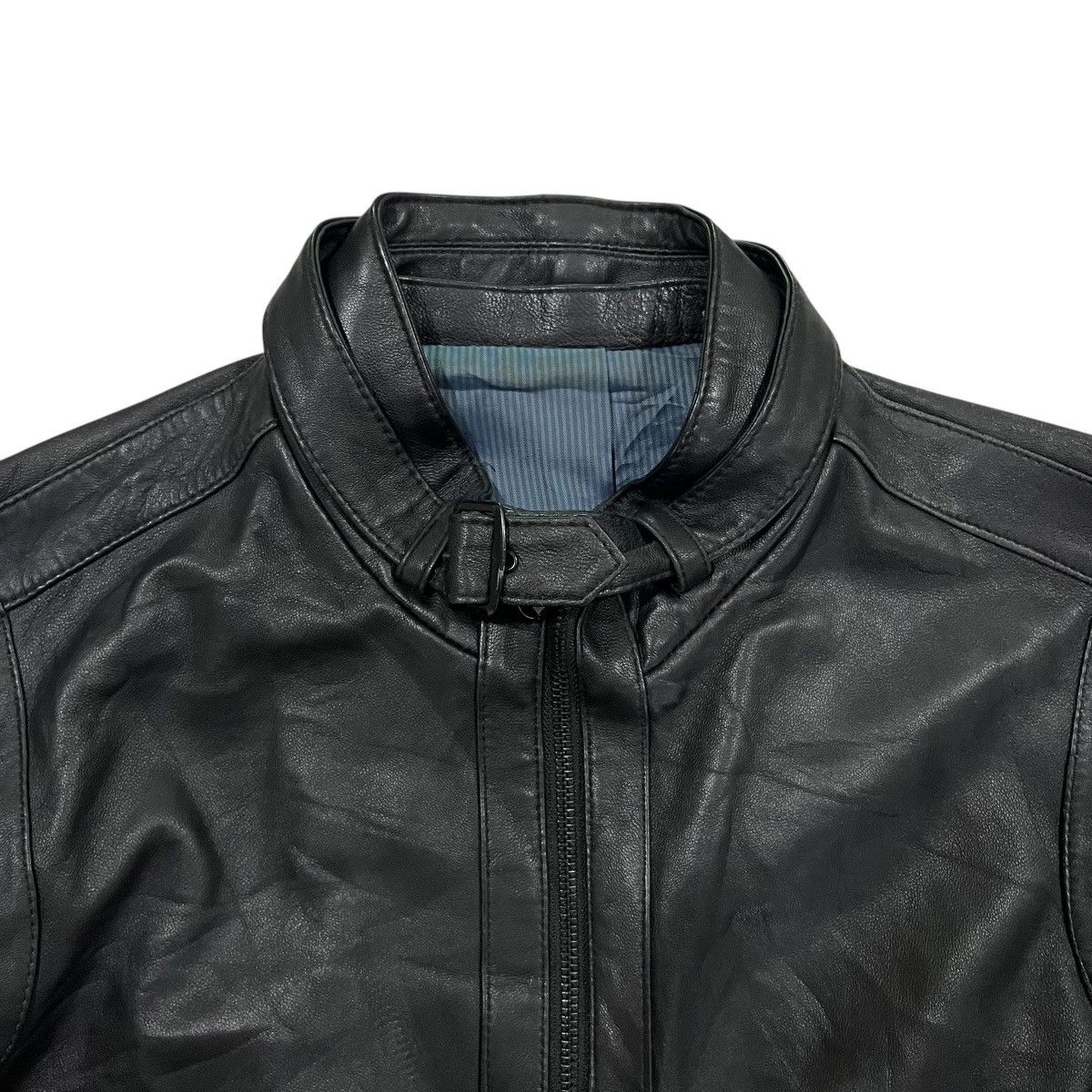 Genuine Leather JAPANESE BRAND LGB GOA STYLE LAMB’S LEATHER JACKET Size US M / EU 48-50 / 2 - 4 Thumbnail