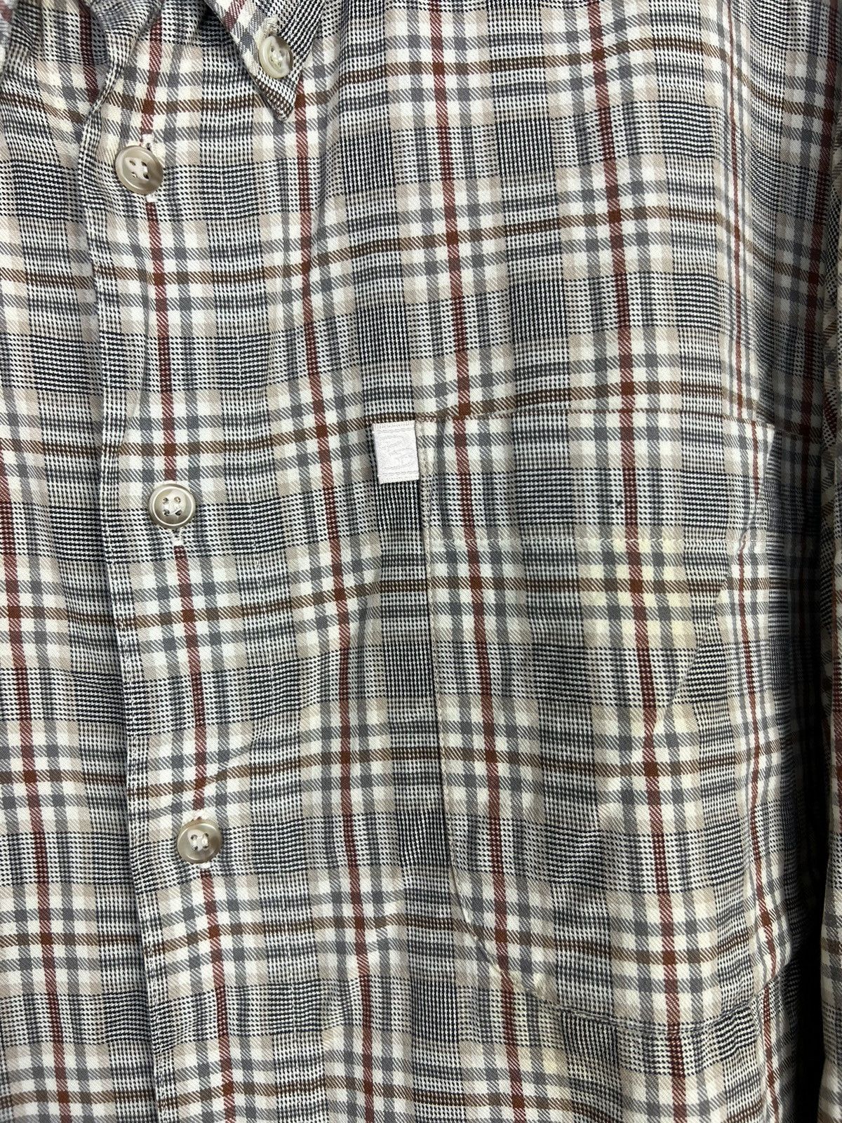 Pierre Balmain Pierre Balmain Vintage 90's Plaid Shirt with Spare Buttons Size US XL / EU 56 / 4 - 4 Thumbnail