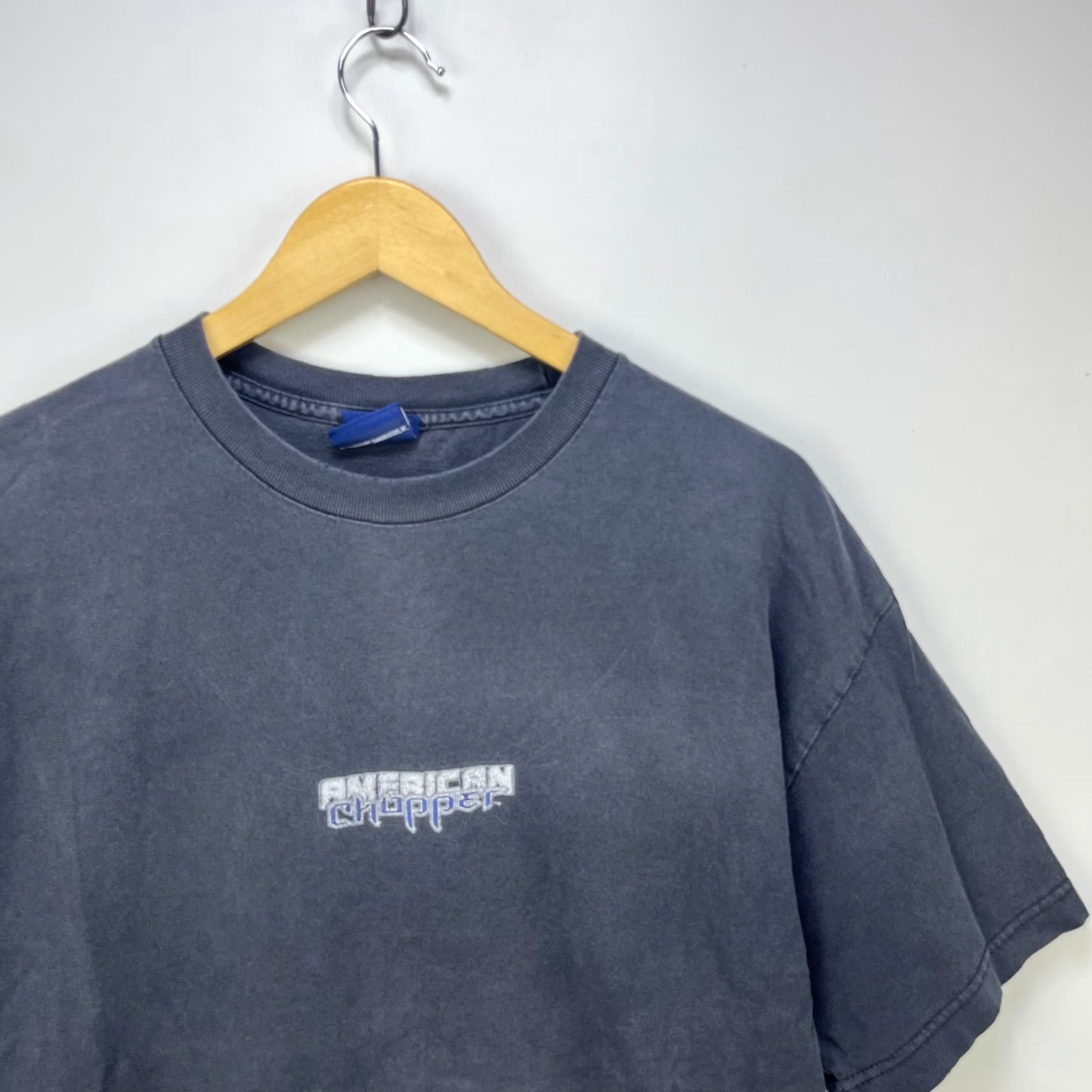 Vintage VINTAGE American Chopper Motorcycle Sun Faded T-Shirt XL Coast West Shirt Men XL Black Size US XL / EU 56 / 4 - 7 Thumbnail