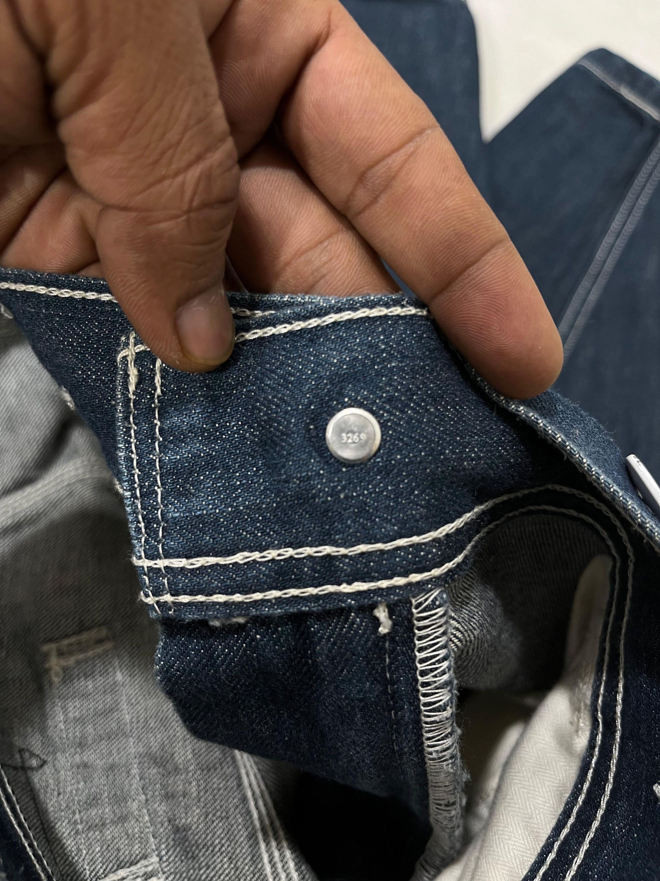 Levi's 💥Rare💥Levis 560 Buckle Jorts Denim Size US 34 / EU 50 - 7 Thumbnail