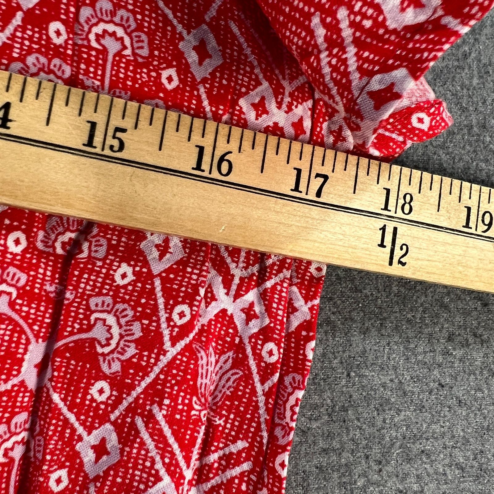 Other Destination 365 Regular Printed Short-Sleeve Midi Dress Red Size XS / US 0-2 / IT 36-38 - 10 Thumbnail