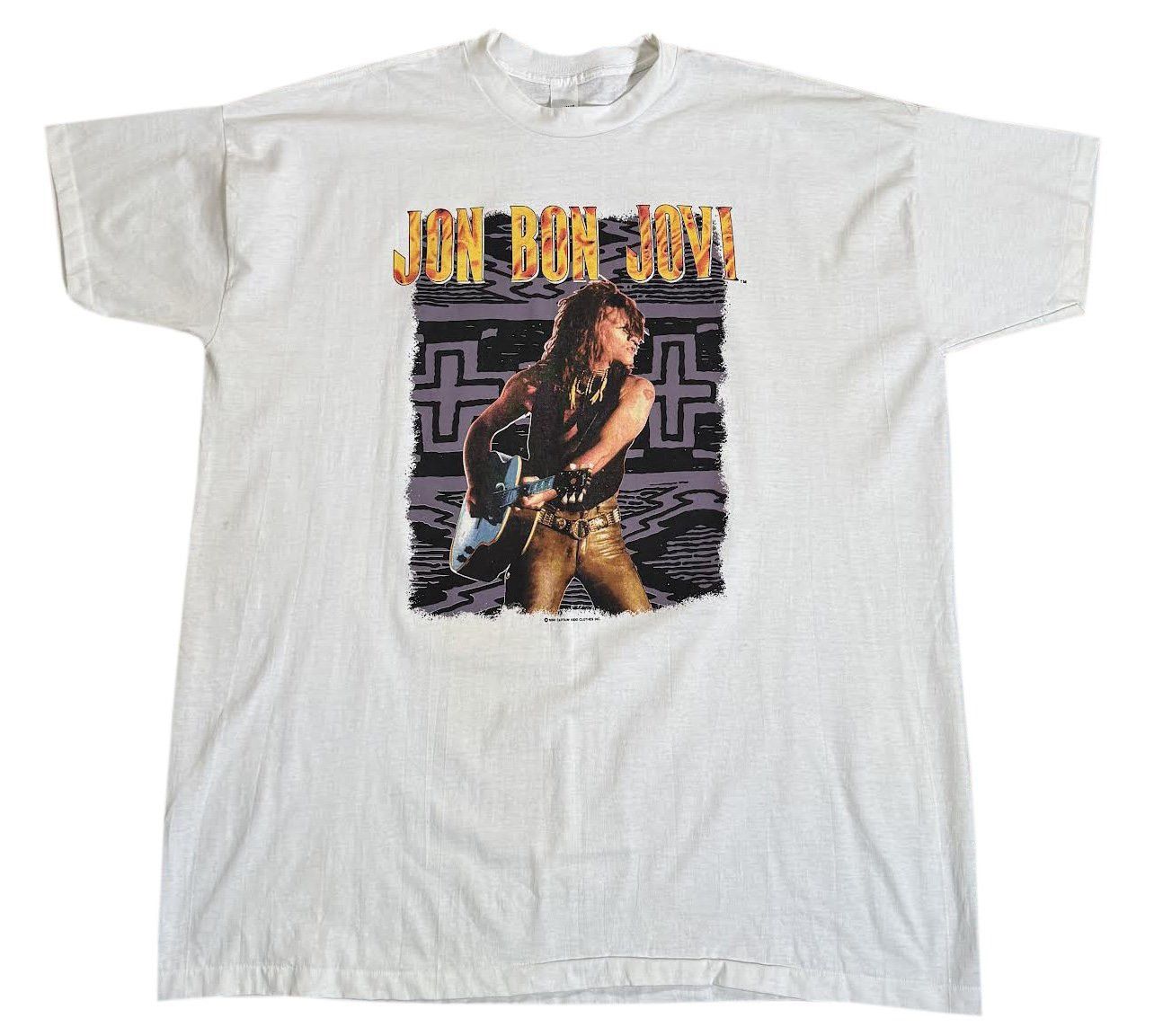 Vintage Vintage Bon Jovi 1990 Concert T Shirt (OSFA, Fits an XXL) Size US XXL / EU 58 / 5 - 1 Thumbnail